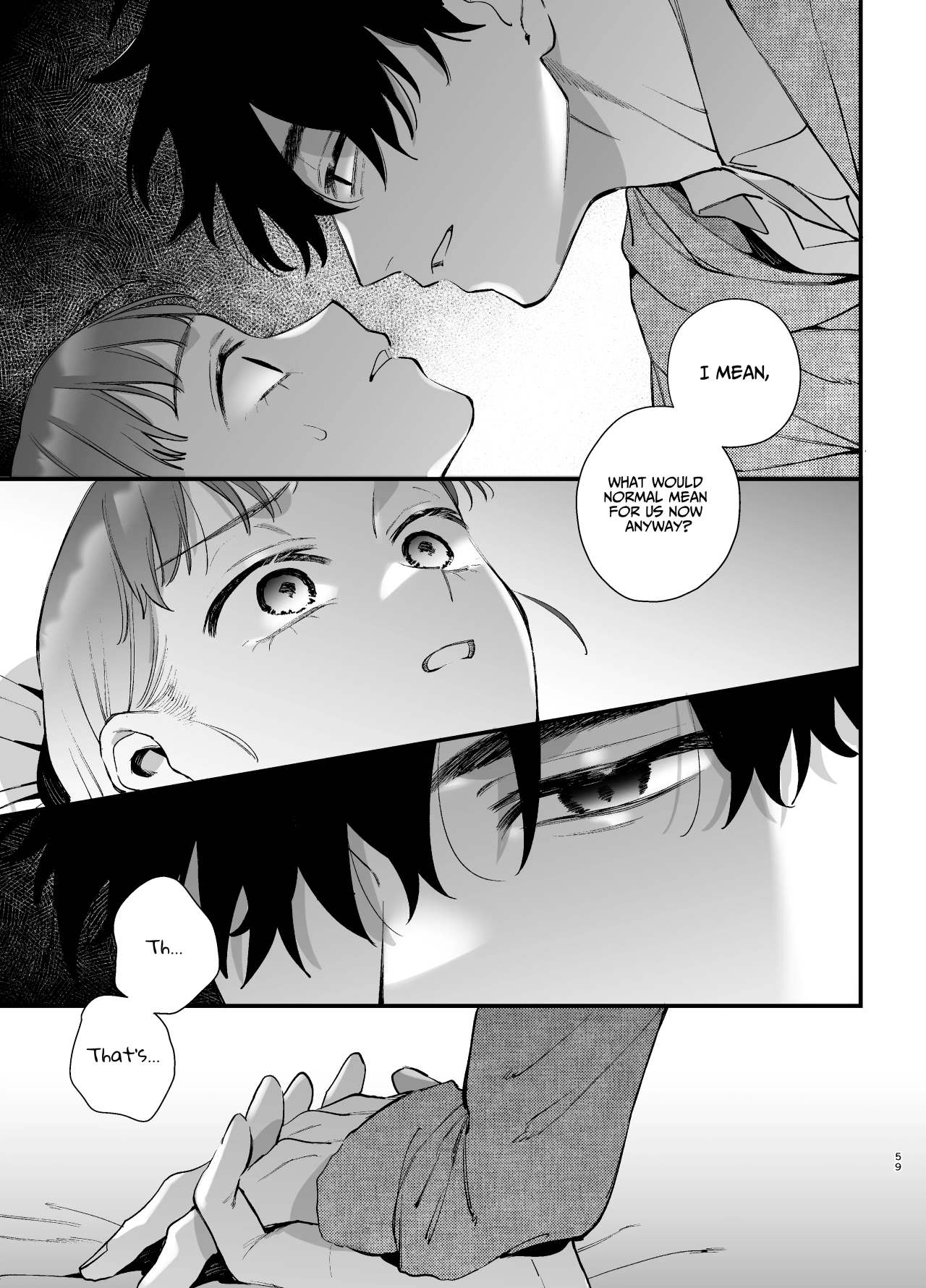 You’re Cutest When You’re Pathetic ~Obsessed Golden Retriever Boy Haru’s Disciplinary Sex~ page 59