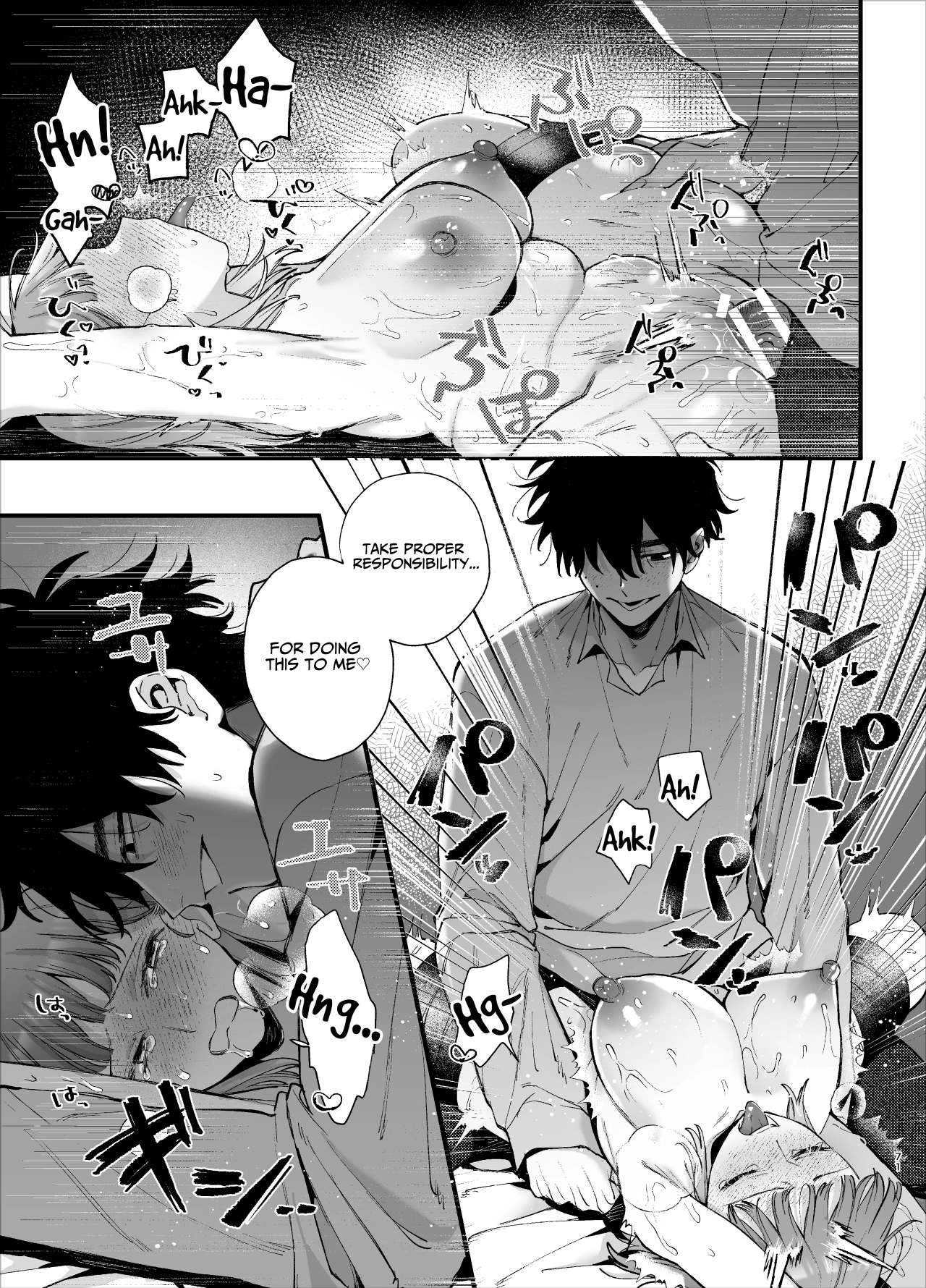 You’re Cutest When You’re Pathetic ~Obsessed Golden Retriever Boy Haru’s Disciplinary Sex~ page 71