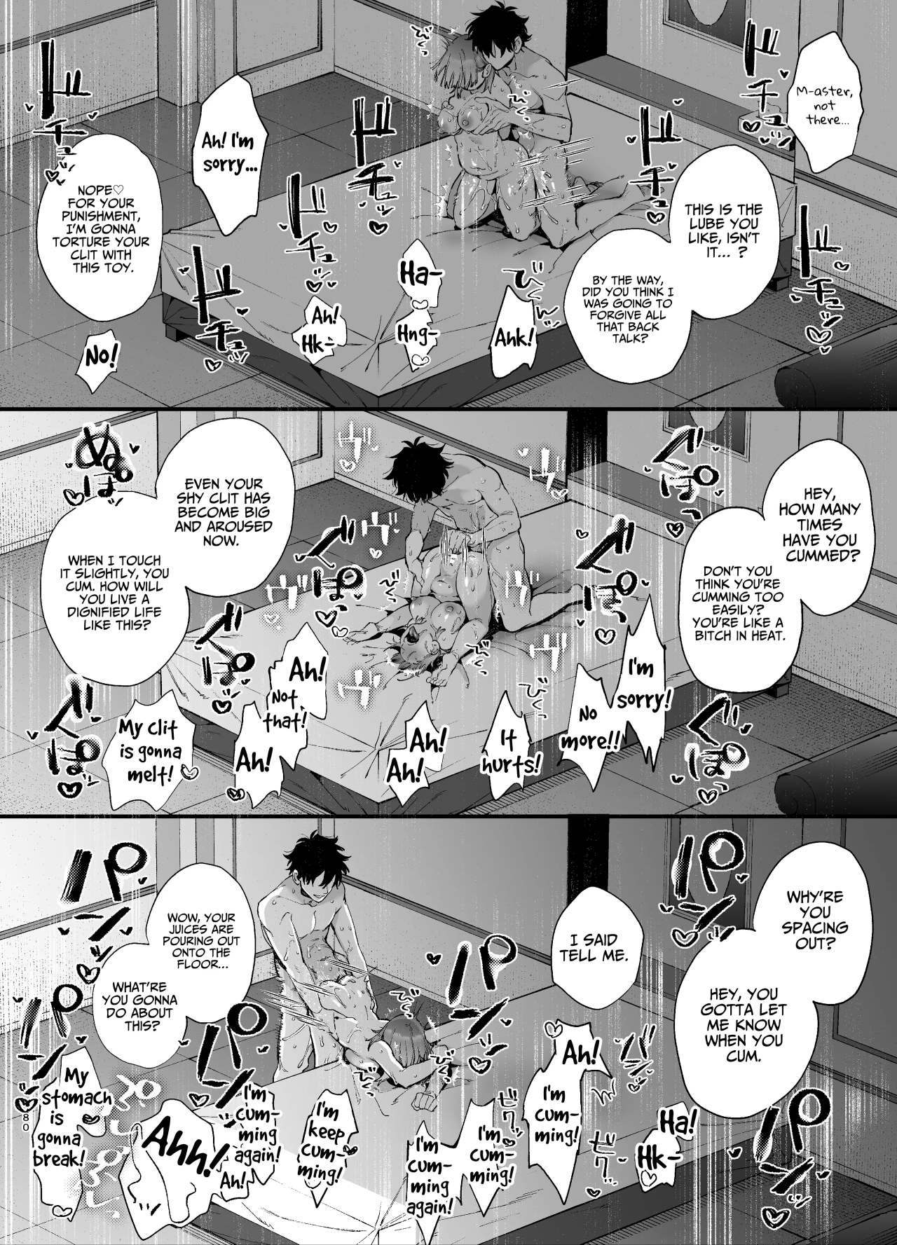 You’re Cutest When You’re Pathetic ~Obsessed Golden Retriever Boy Haru’s Disciplinary Sex~ page 80