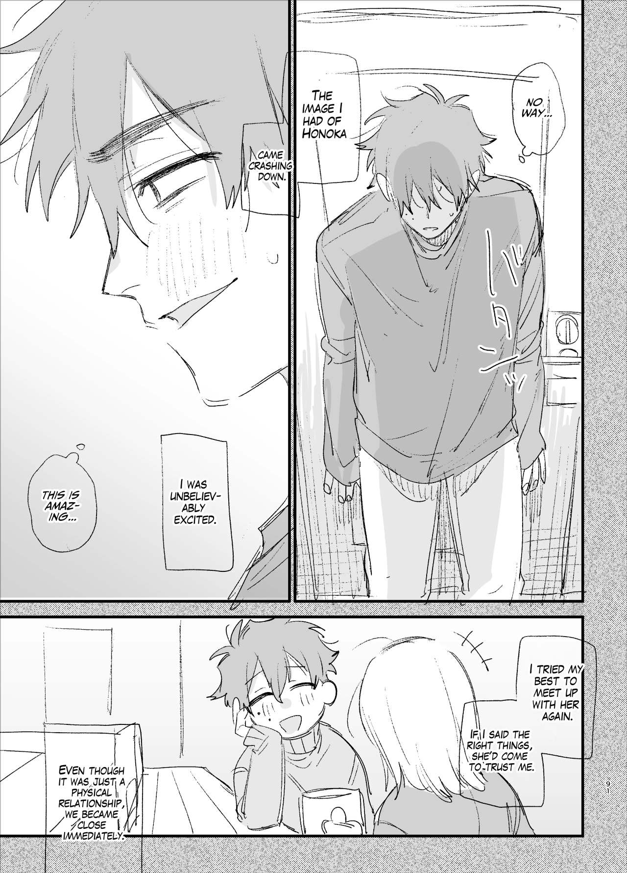 You’re Cutest When You’re Pathetic ~Obsessed Golden Retriever Boy Haru’s Disciplinary Sex~ page 91