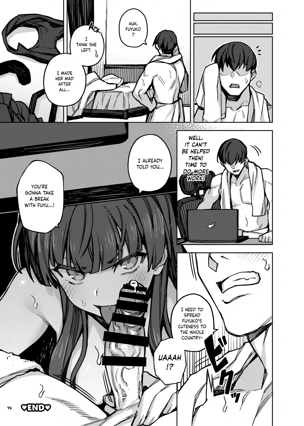 You’re Gonna Cum Here With Fuyu ~Fuyuko Vanilla Ero-Compilation~ page 73