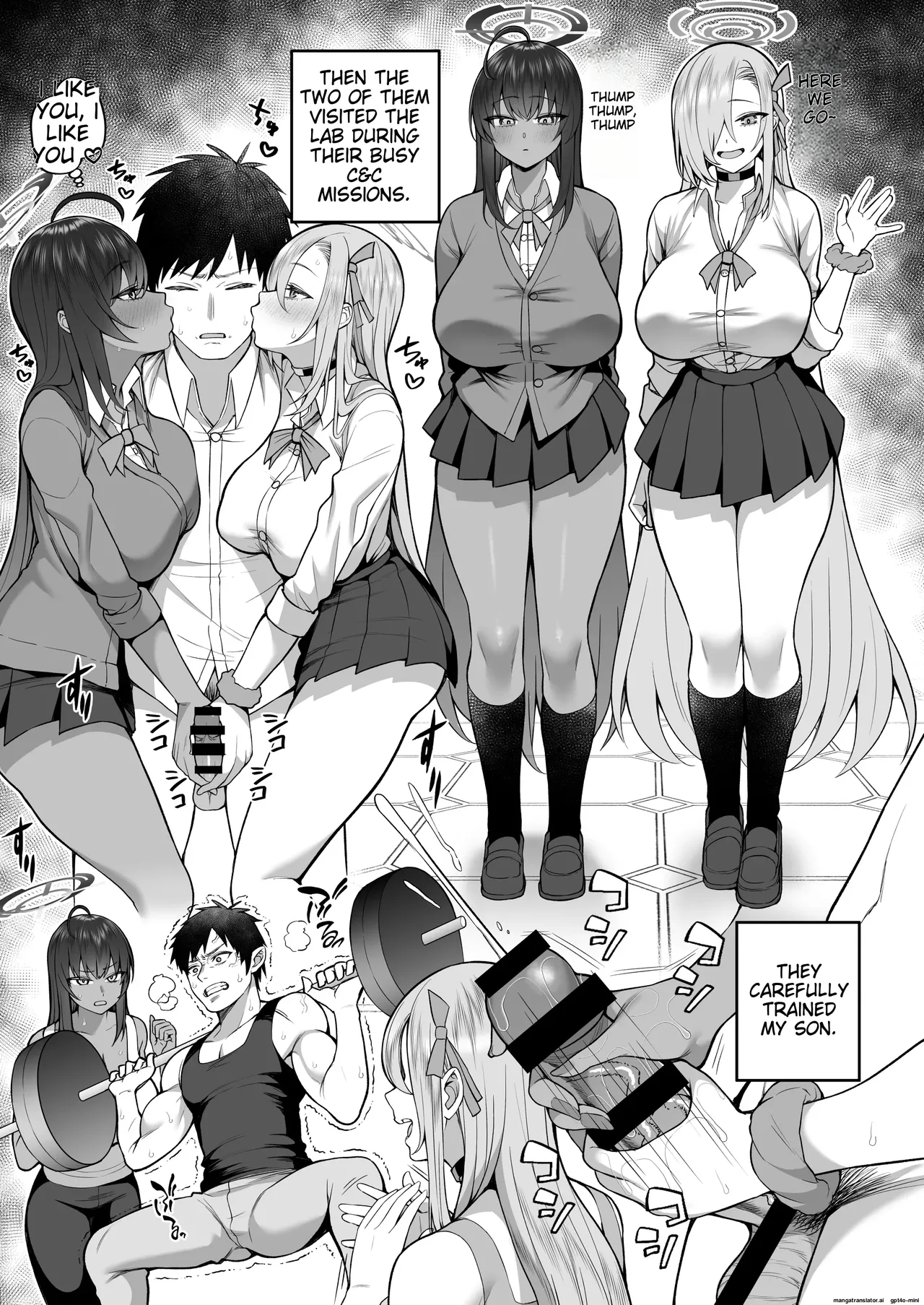 Yowami to Musuko o Nigirareta page 17
