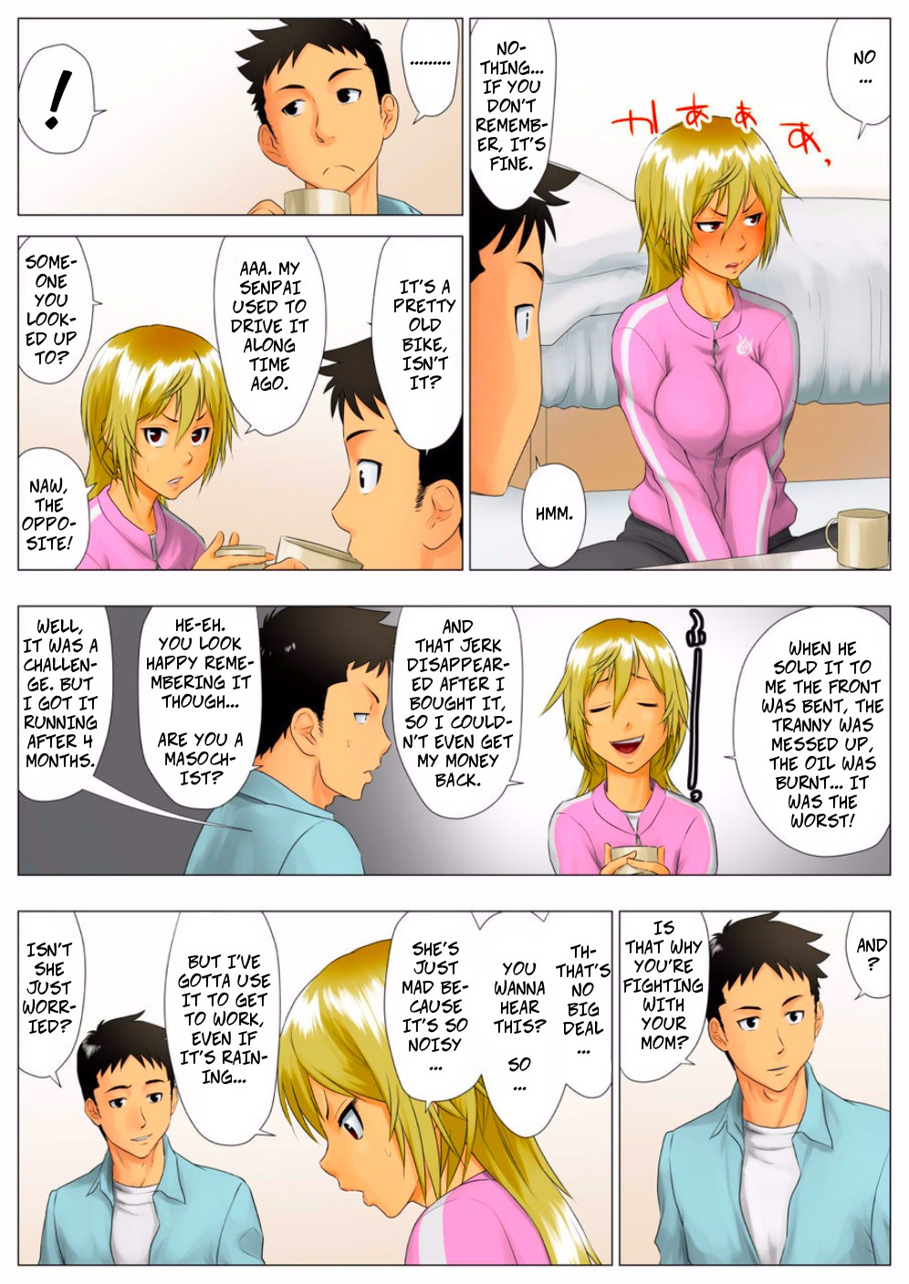 Yuka, My Dangerous Blonde Neighbor, Was Actually a Virgin page 15
