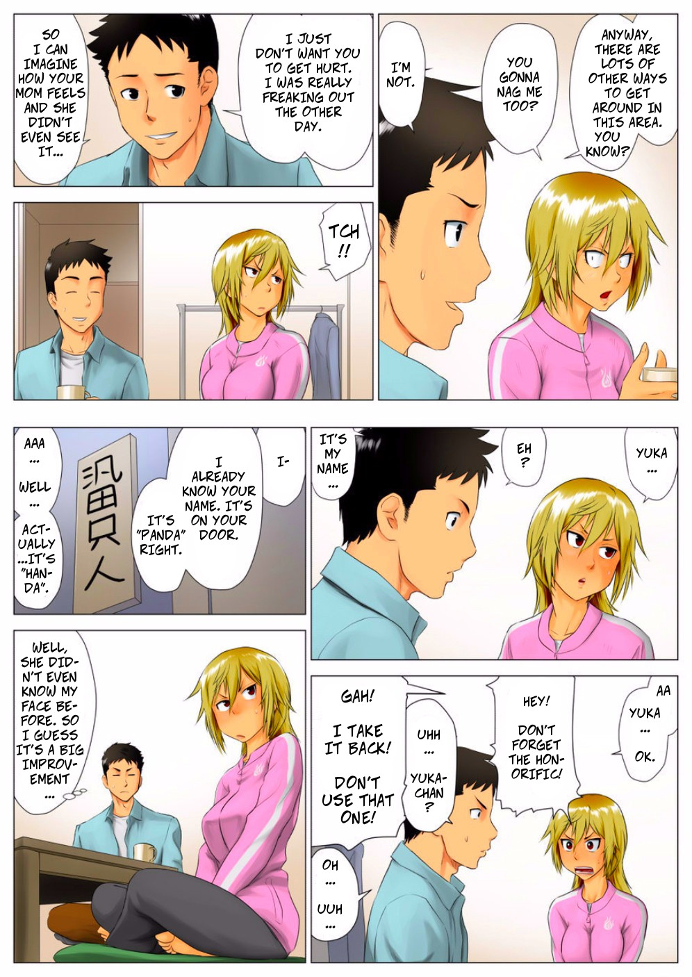 Yuka, My Dangerous Blonde Neighbor, Was Actually a Virgin page 16