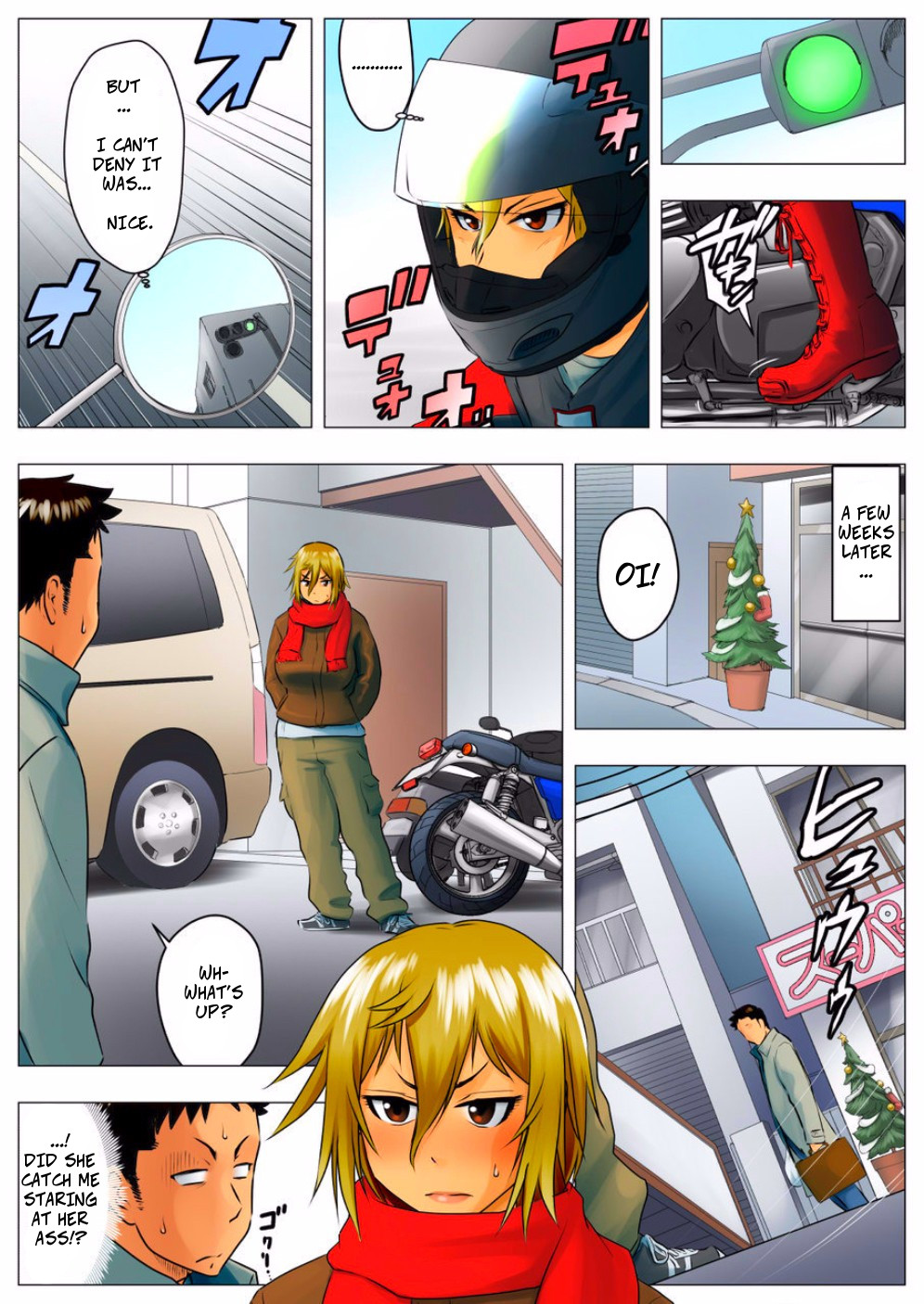 Yuka, My Dangerous Blonde Neighbor, Was Actually a Virgin page 20