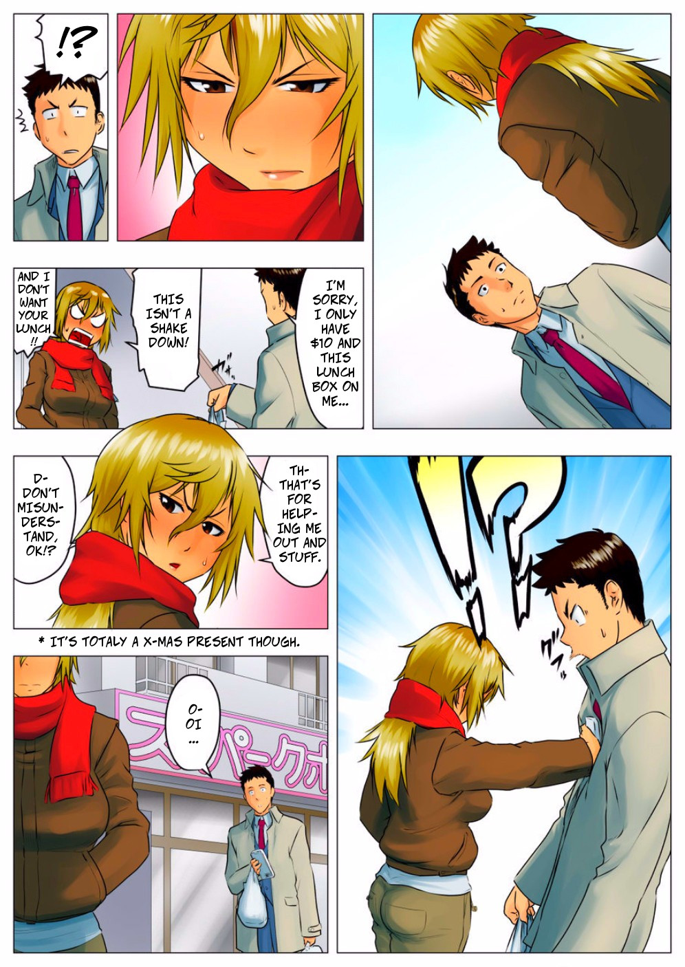 Yuka, My Dangerous Blonde Neighbor, Was Actually a Virgin page 21