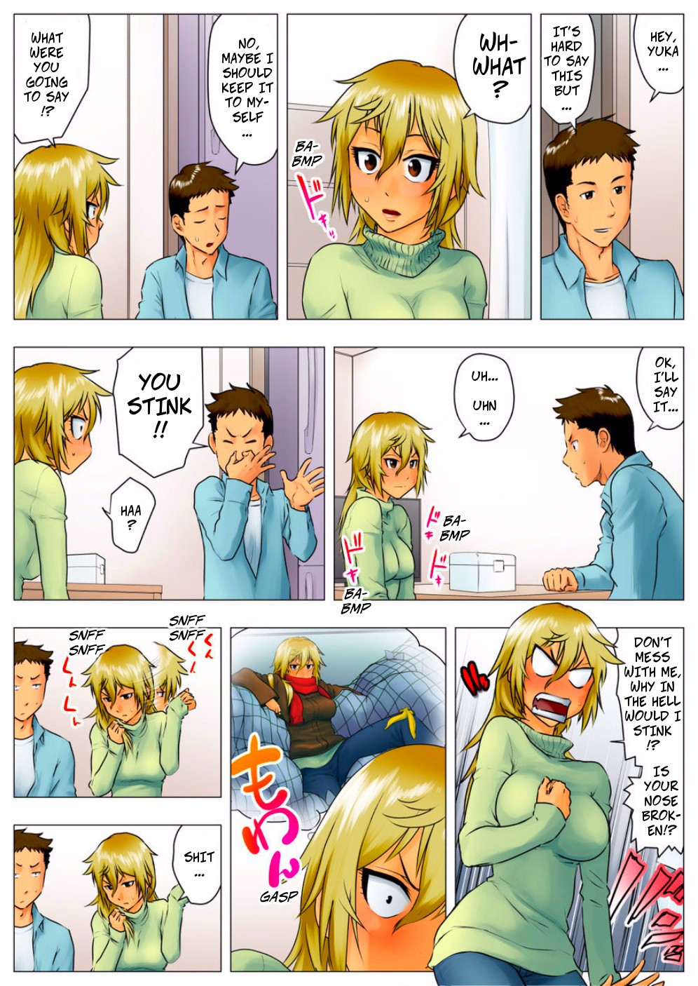 Yuka, My Dangerous Blonde Neighbor, Was Actually a Virgin page 30
