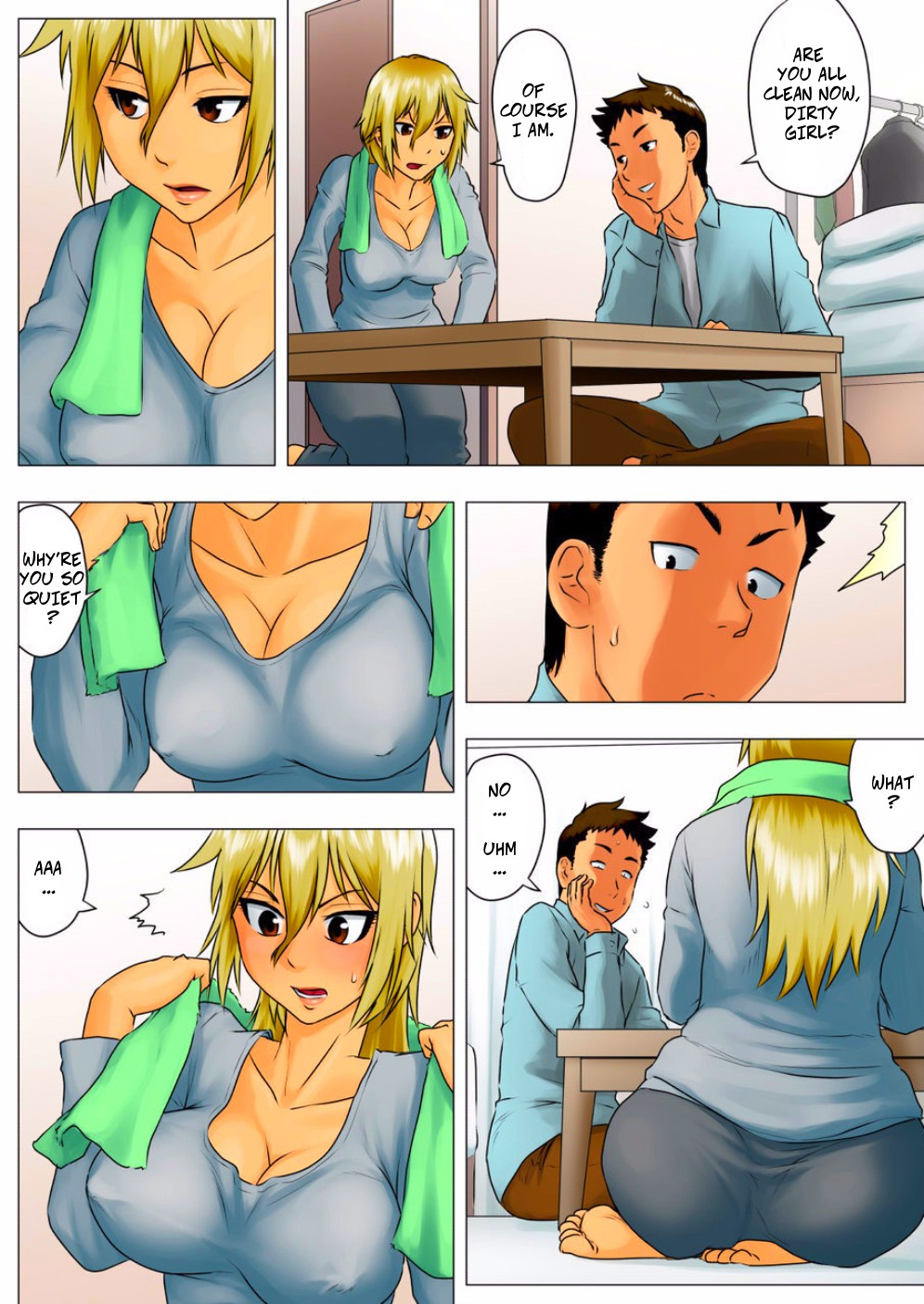 Yuka, My Dangerous Blonde Neighbor, Was Actually a Virgin page 33
