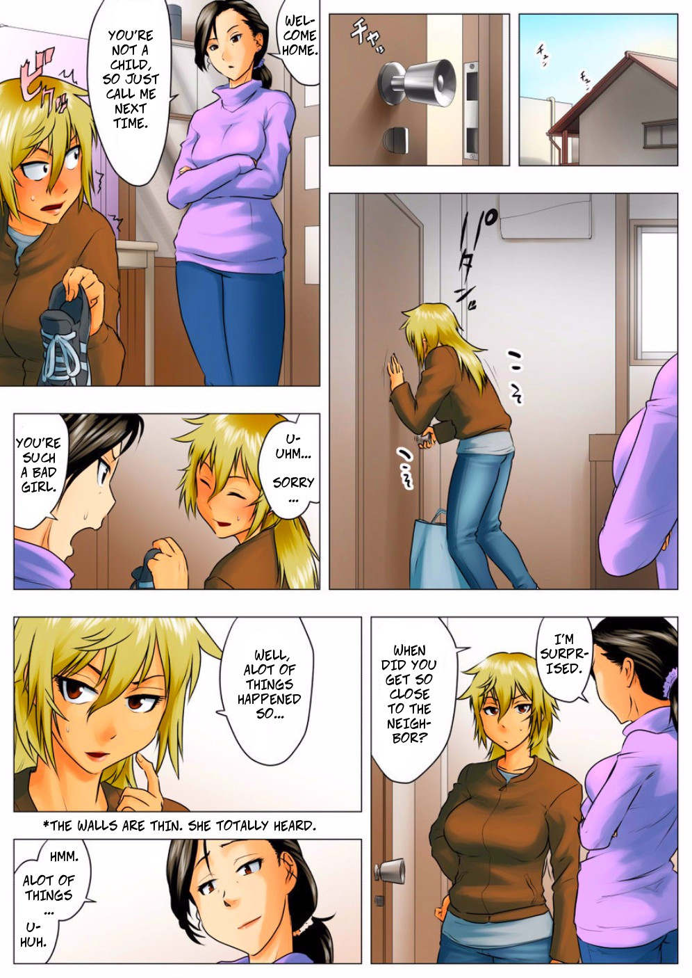 Yuka, My Dangerous Blonde Neighbor, Was Actually a Virgin page 42