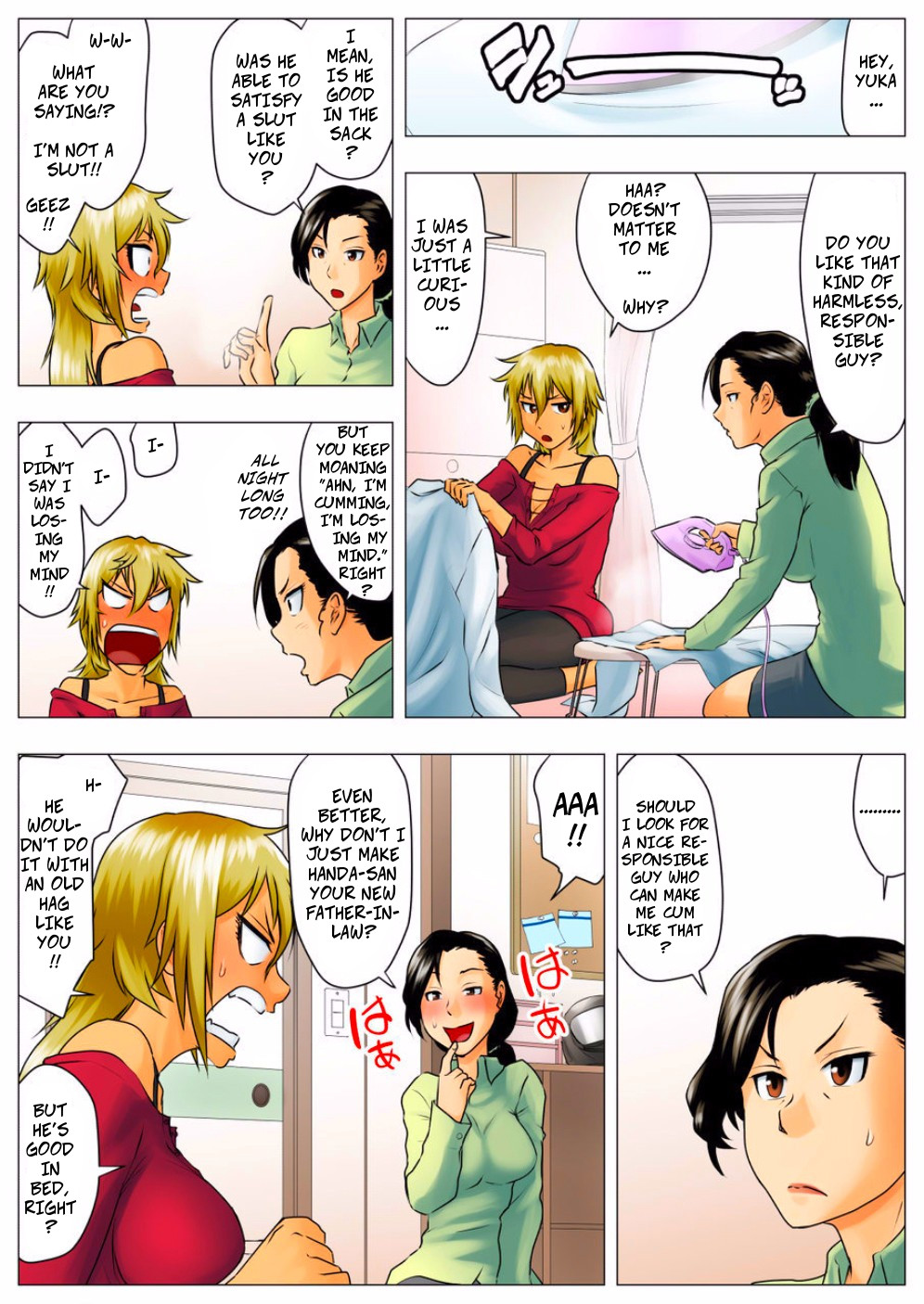 Yuka, My Dangerous Blonde Neighbor, Was Actually a Virgin page 48