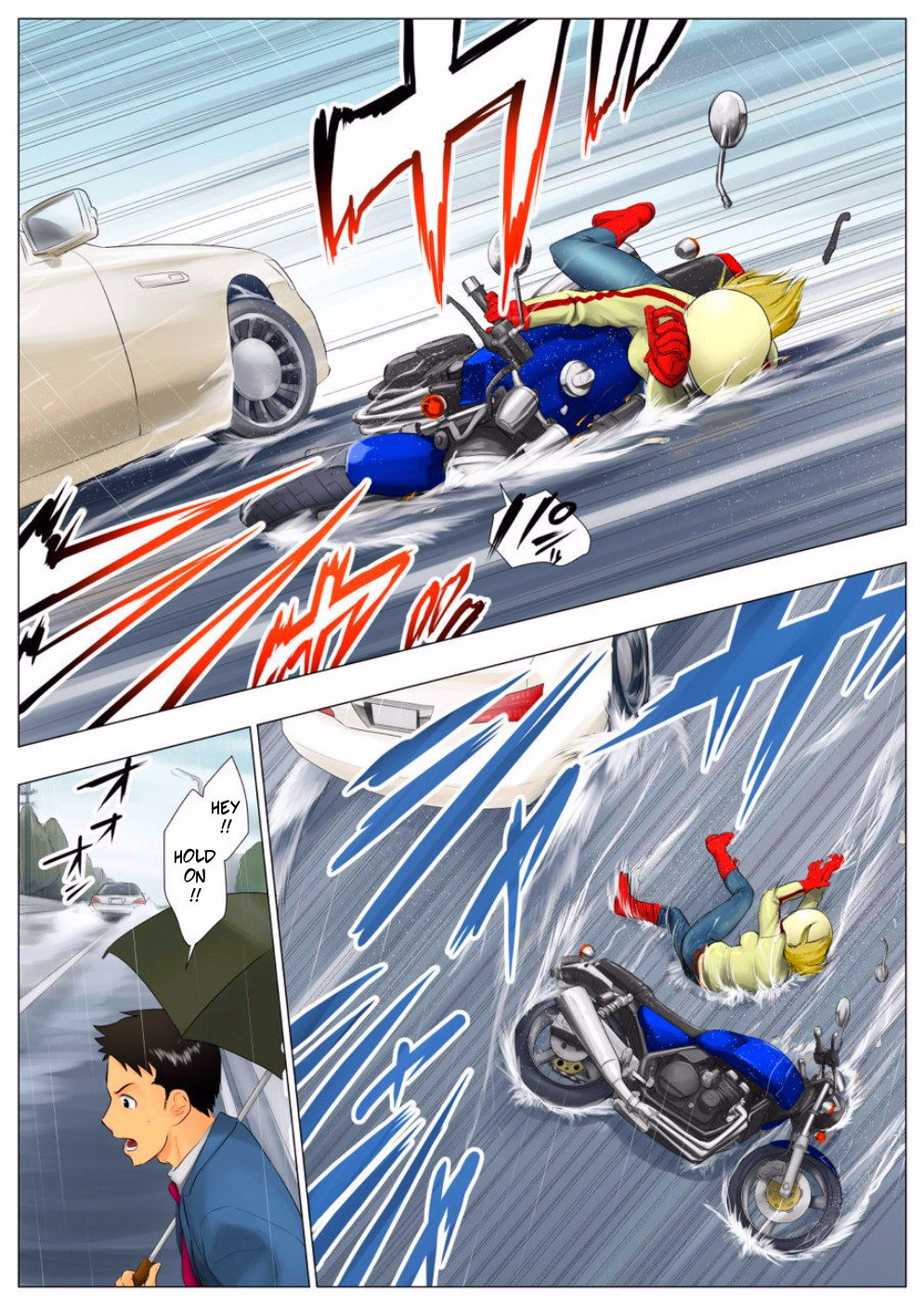 Yuka, My Dangerous Blonde Neighbor, Was Actually a Virgin page 8