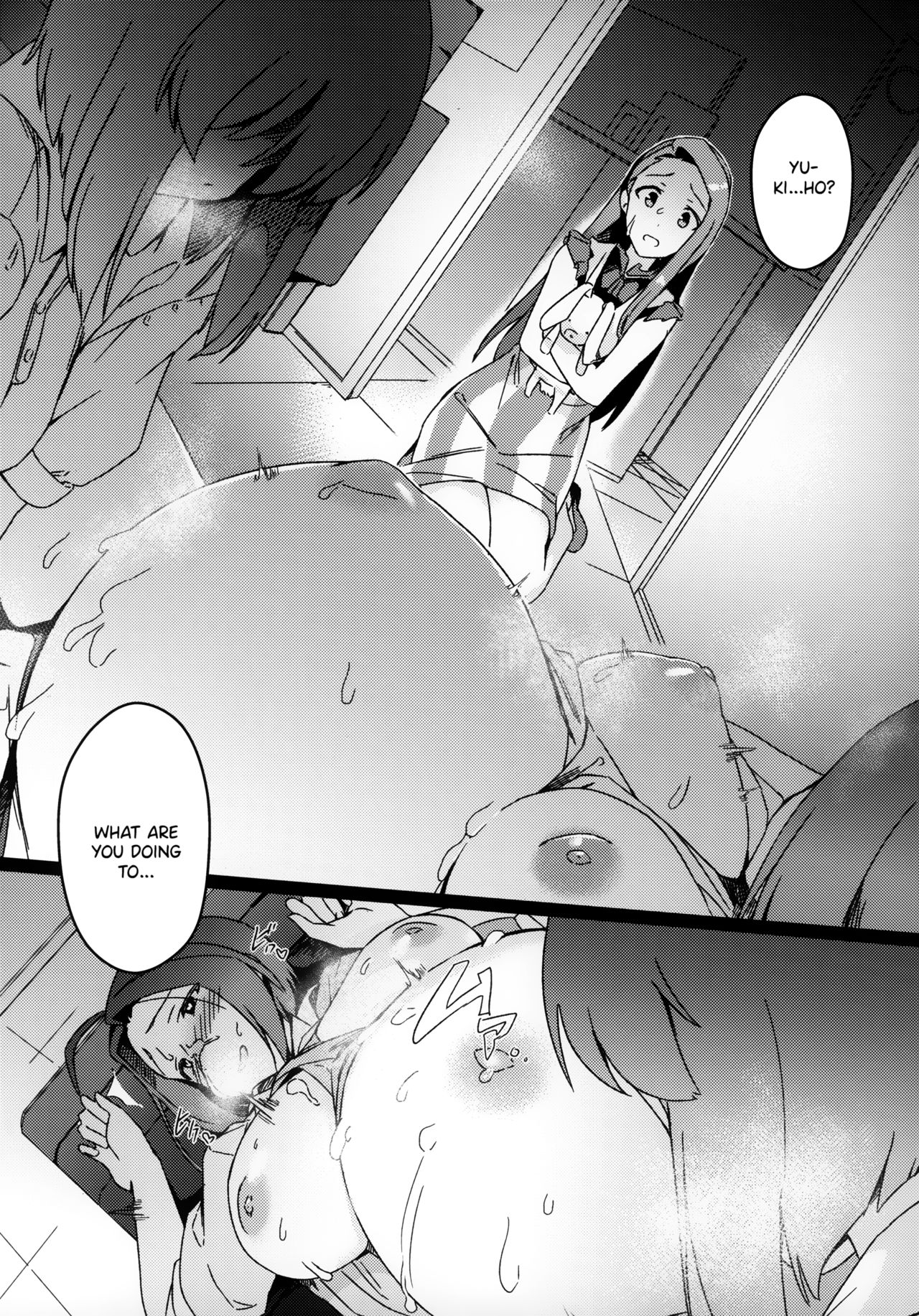 Yuki Chinpo Futanari Yukiho ga Bousou shite Iori to Ecchi shichau Hon page 4