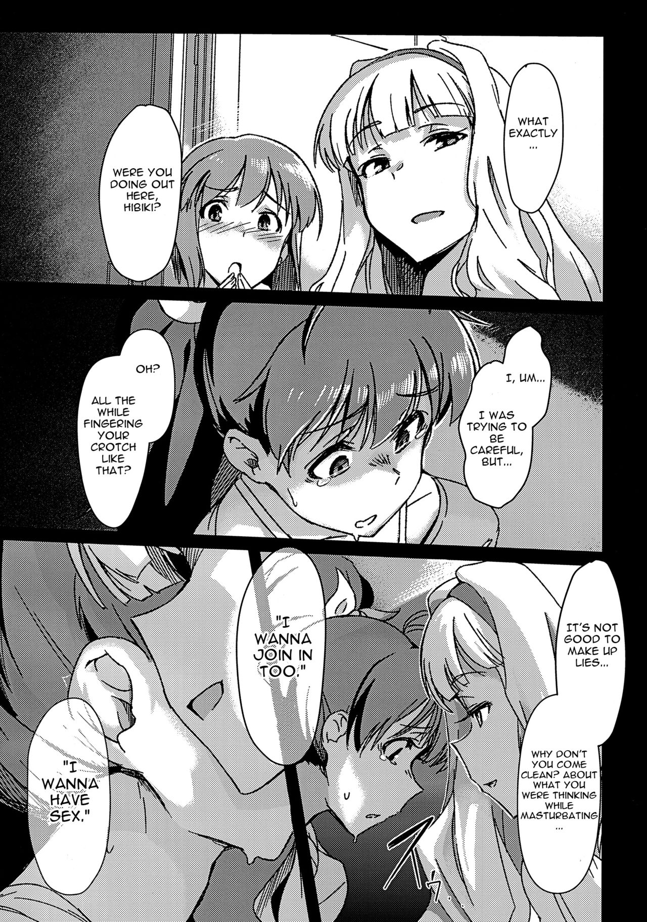 Yuki Chinpo - Futanari Yukiho ga Hibiki o Otosu Hon page 7