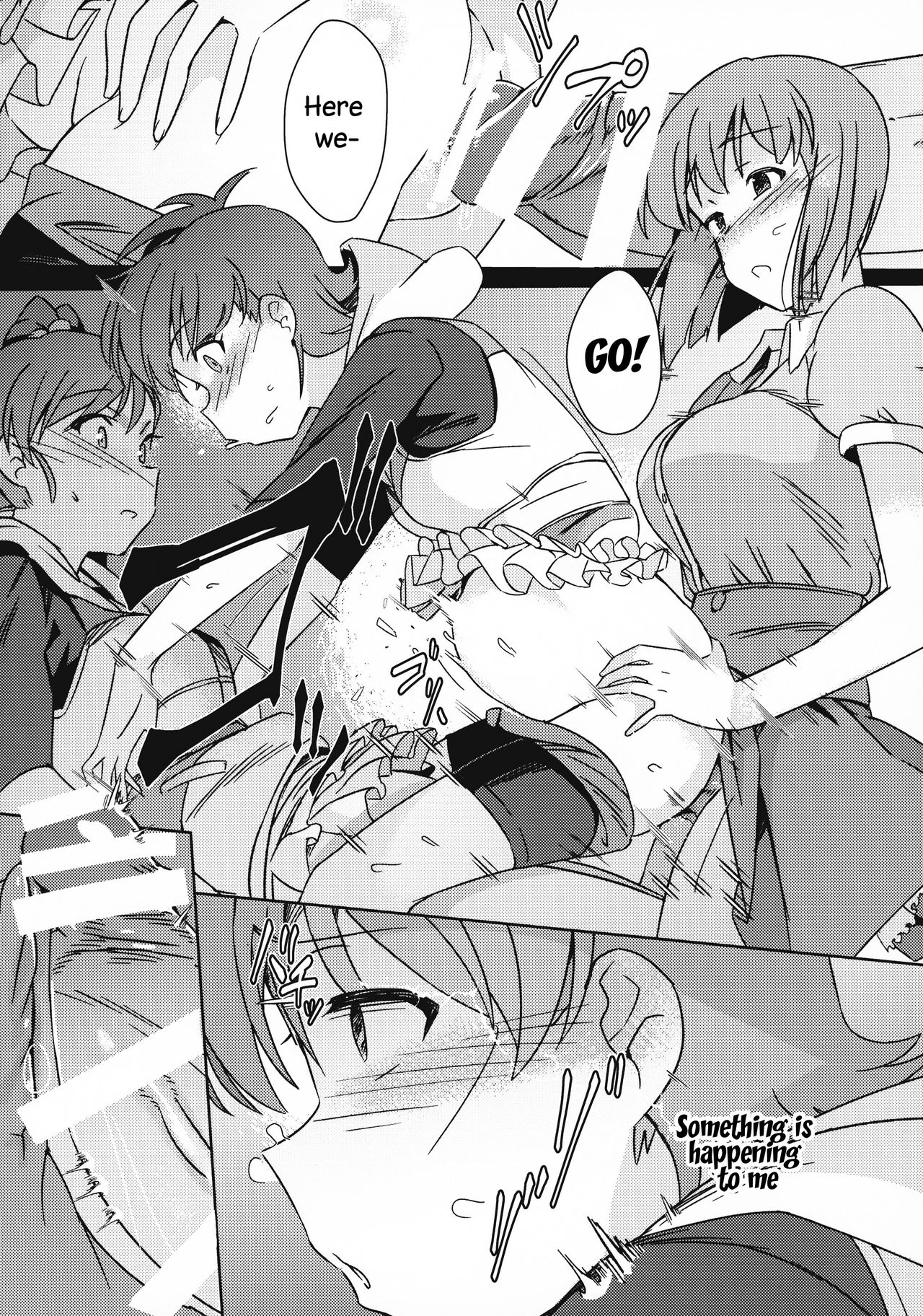Yuki Chinpo - Futanari Yukiho to Ami Mami ga Himitsu no Tokkun Suru Hon page 11