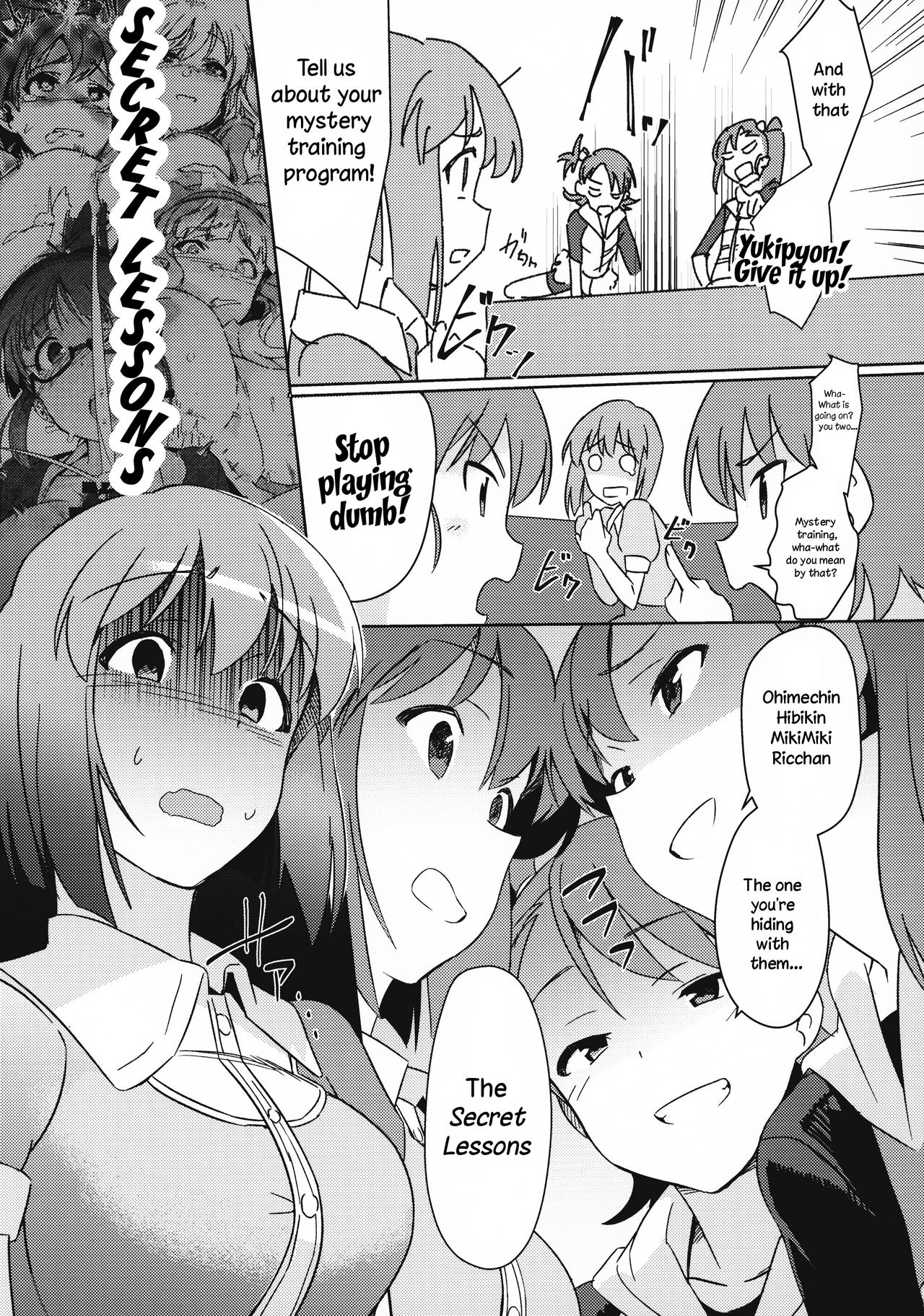 Yuki Chinpo - Futanari Yukiho to Ami Mami ga Himitsu no Tokkun Suru Hon page 4