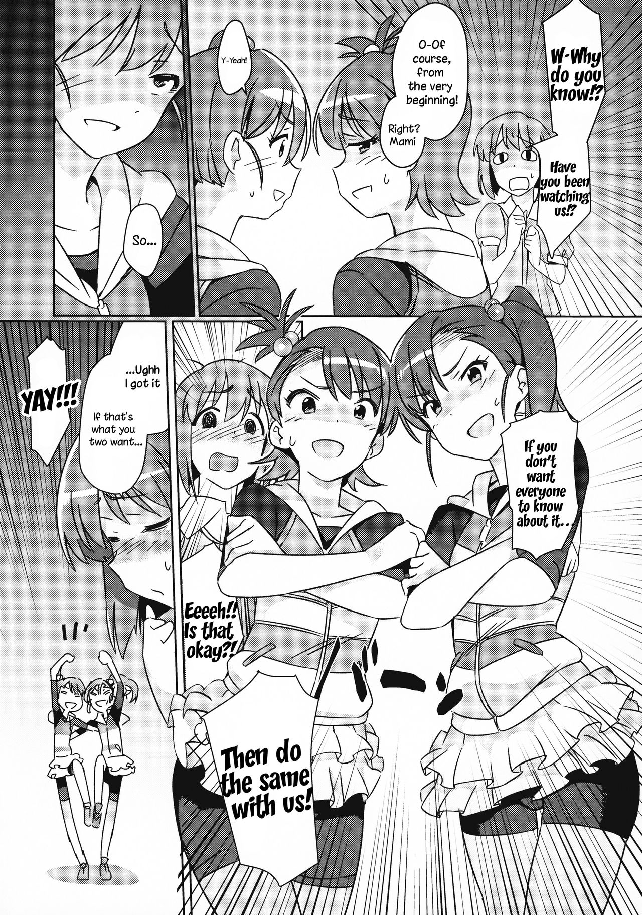 Yuki Chinpo - Futanari Yukiho to Ami Mami ga Himitsu no Tokkun Suru Hon page 5