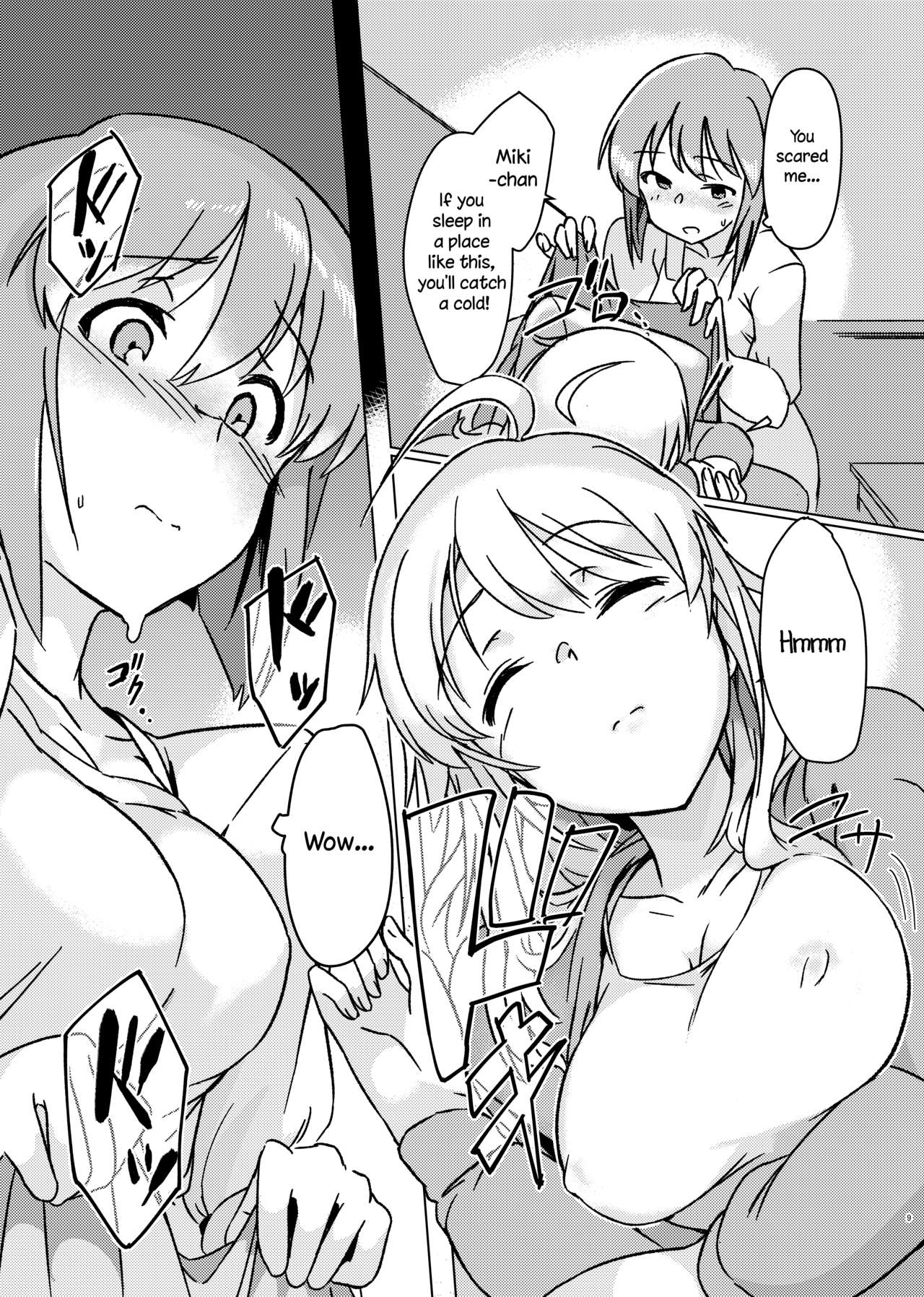 Yuki Chinpo - Futanari Yukiho to Neteta Miki page 8