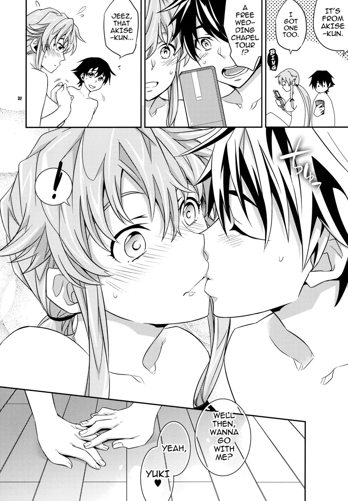 Yuki Yuno Ai no Mirai Nikki + 2011 Winter Omake page 31