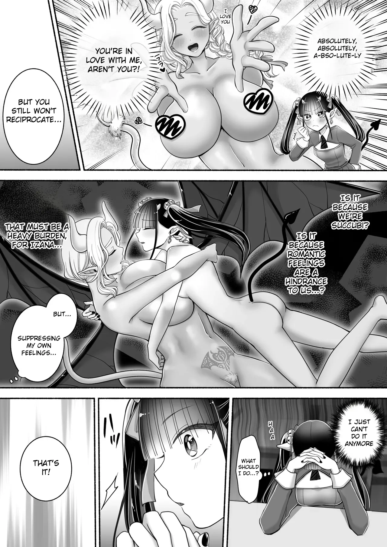 Yuri de Succubus! 3 ~Hey, I want to be more than just childhood friends~ page 10