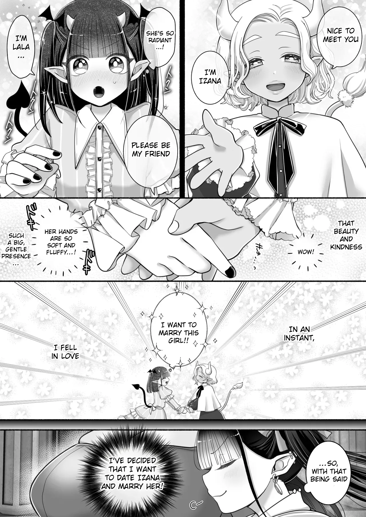 Yuri de Succubus! 3 ~Hey, I want to be more than just childhood friends~ page 3
