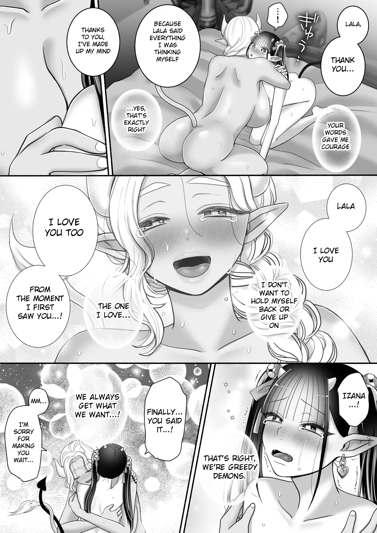 Yuri de Succubus! 3 ~Hey, I want to be more than just childhood friends~ page 41