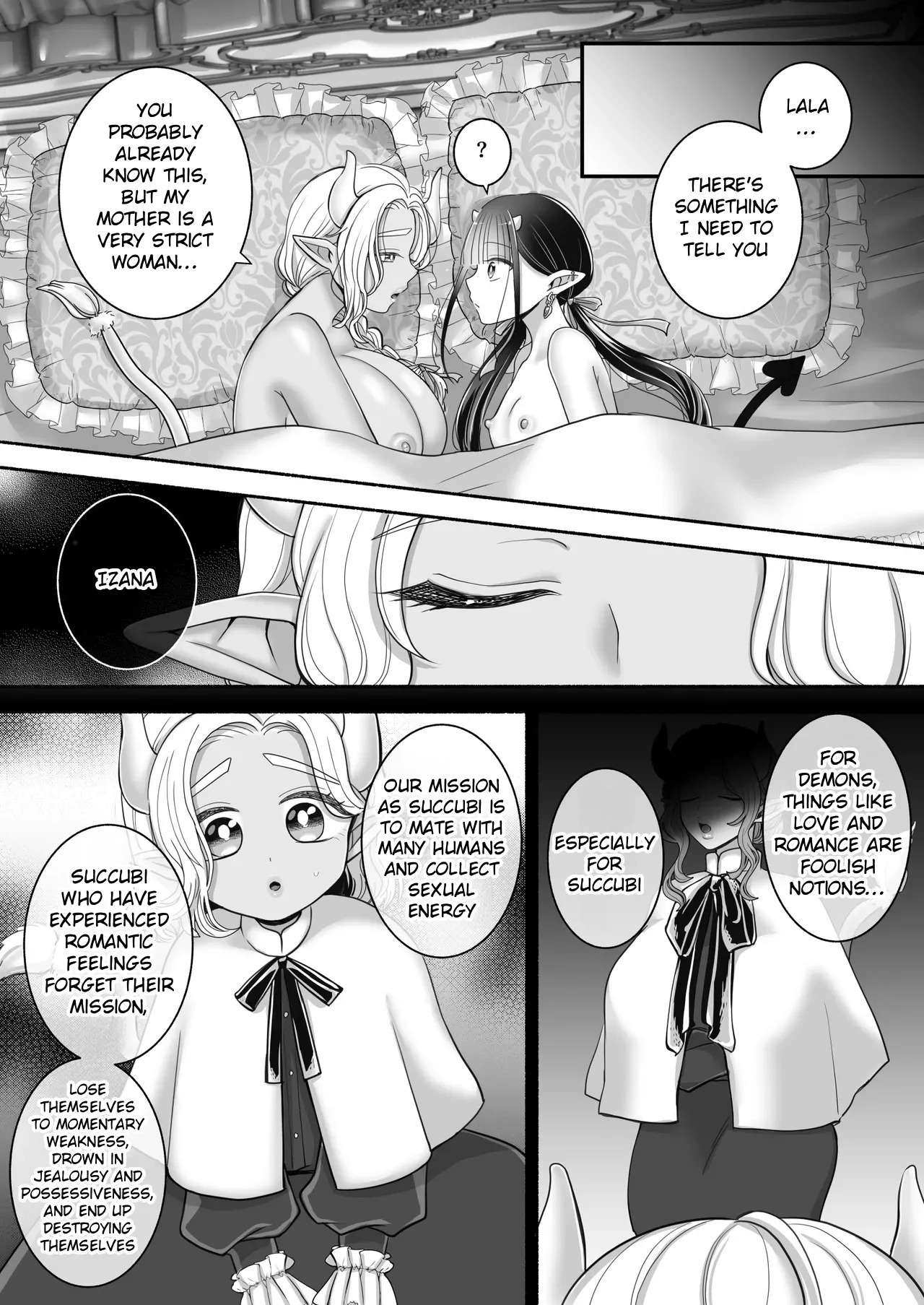 Yuri de Succubus! 3 ~Hey, I want to be more than just childhood friends~ page 59