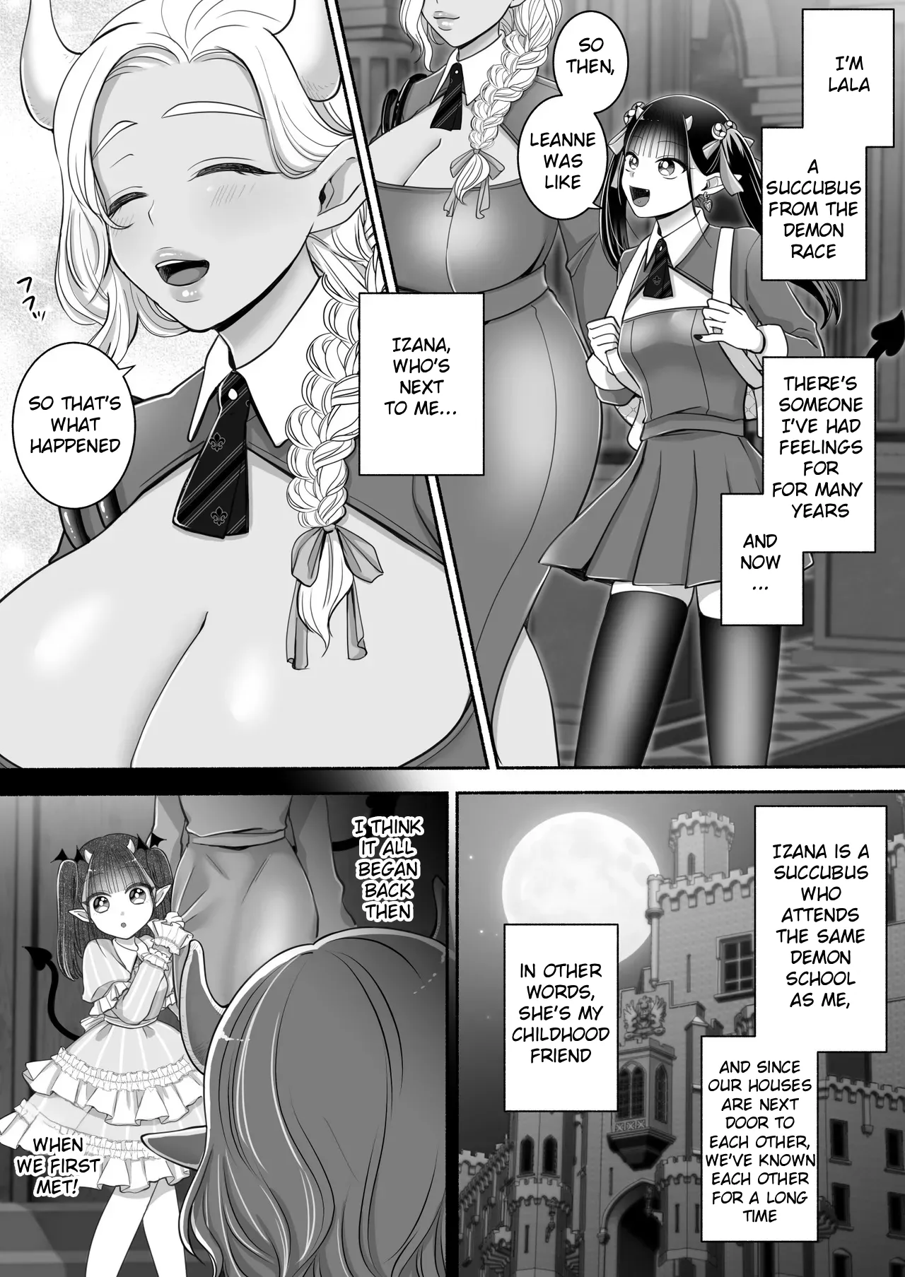 Yuri de Succubus! 3 ~Hey, I want to be more than just childhood friends~ page 6