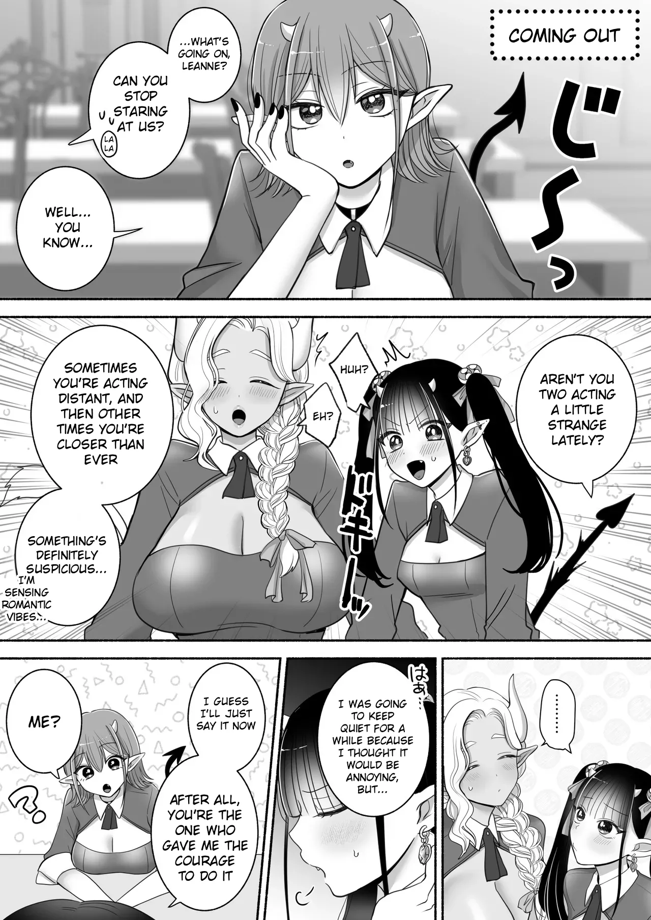 Yuri de Succubus! 3 ~Hey, I want to be more than just childhood friends~ page 68