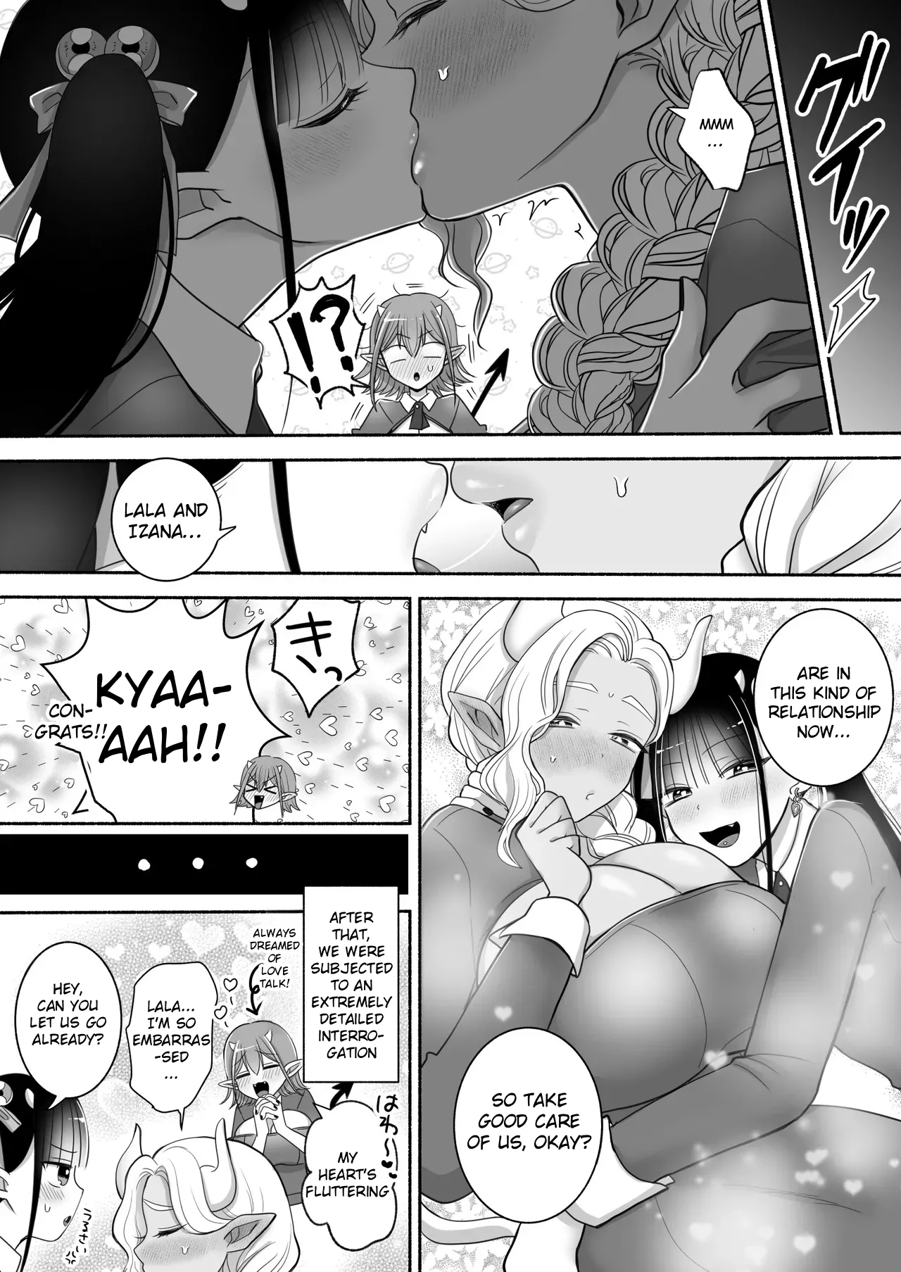 Yuri de Succubus! 3 ~Hey, I want to be more than just childhood friends~ page 69