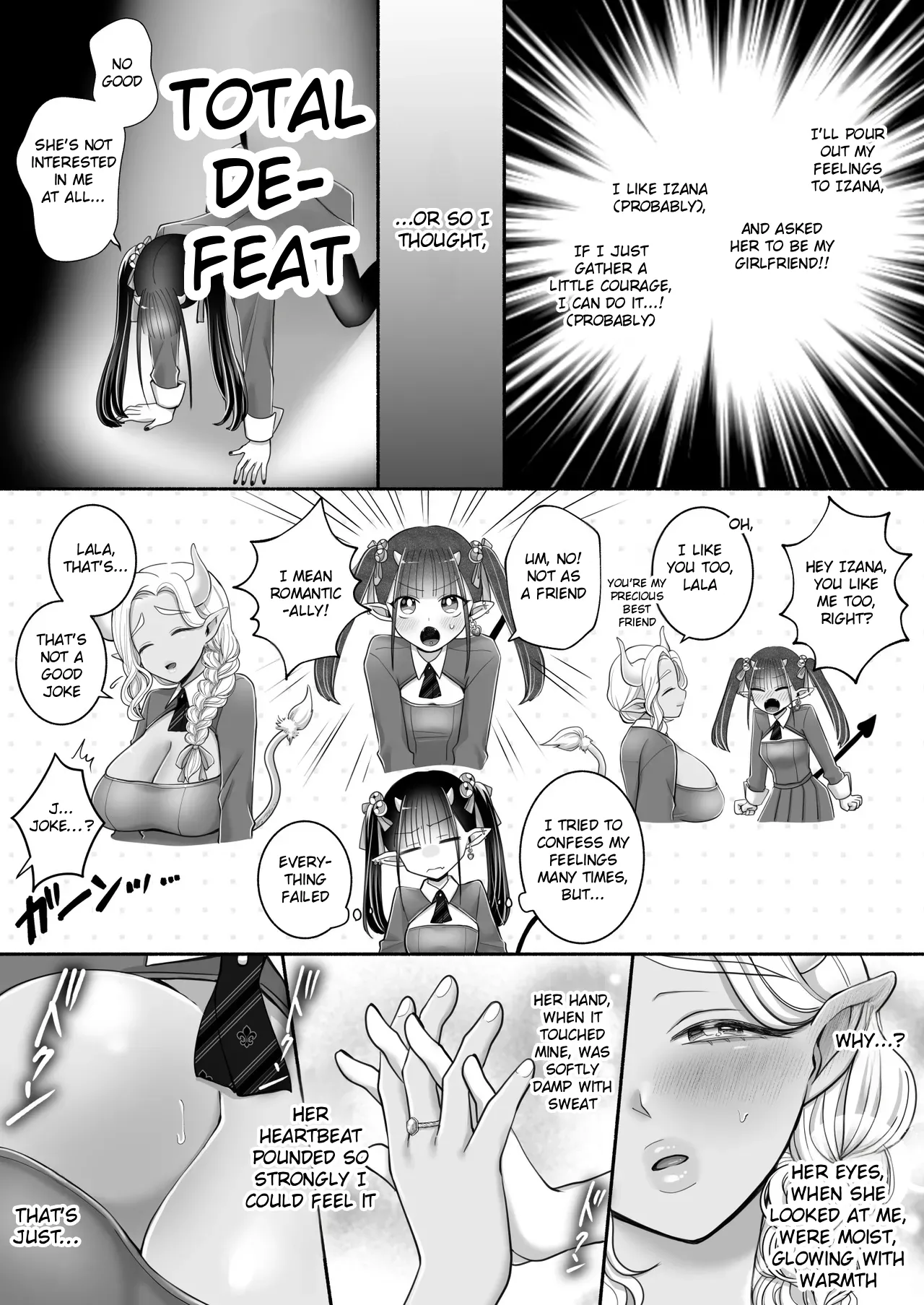Yuri de Succubus! 3 ~Hey, I want to be more than just childhood friends~ page 9