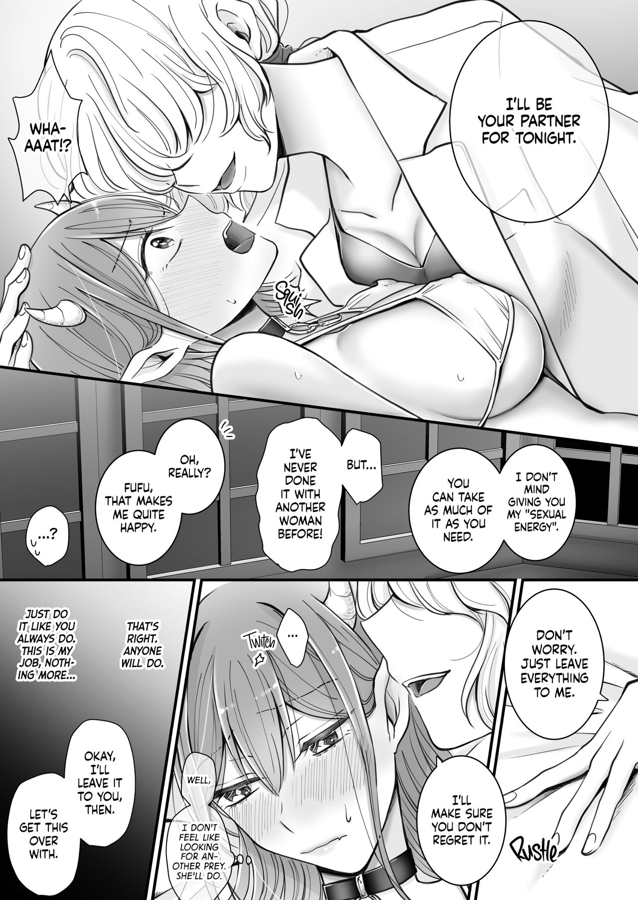 Yuri de Succubus Vol. 1 - I Can't Believe I Fell for a Human! page 8