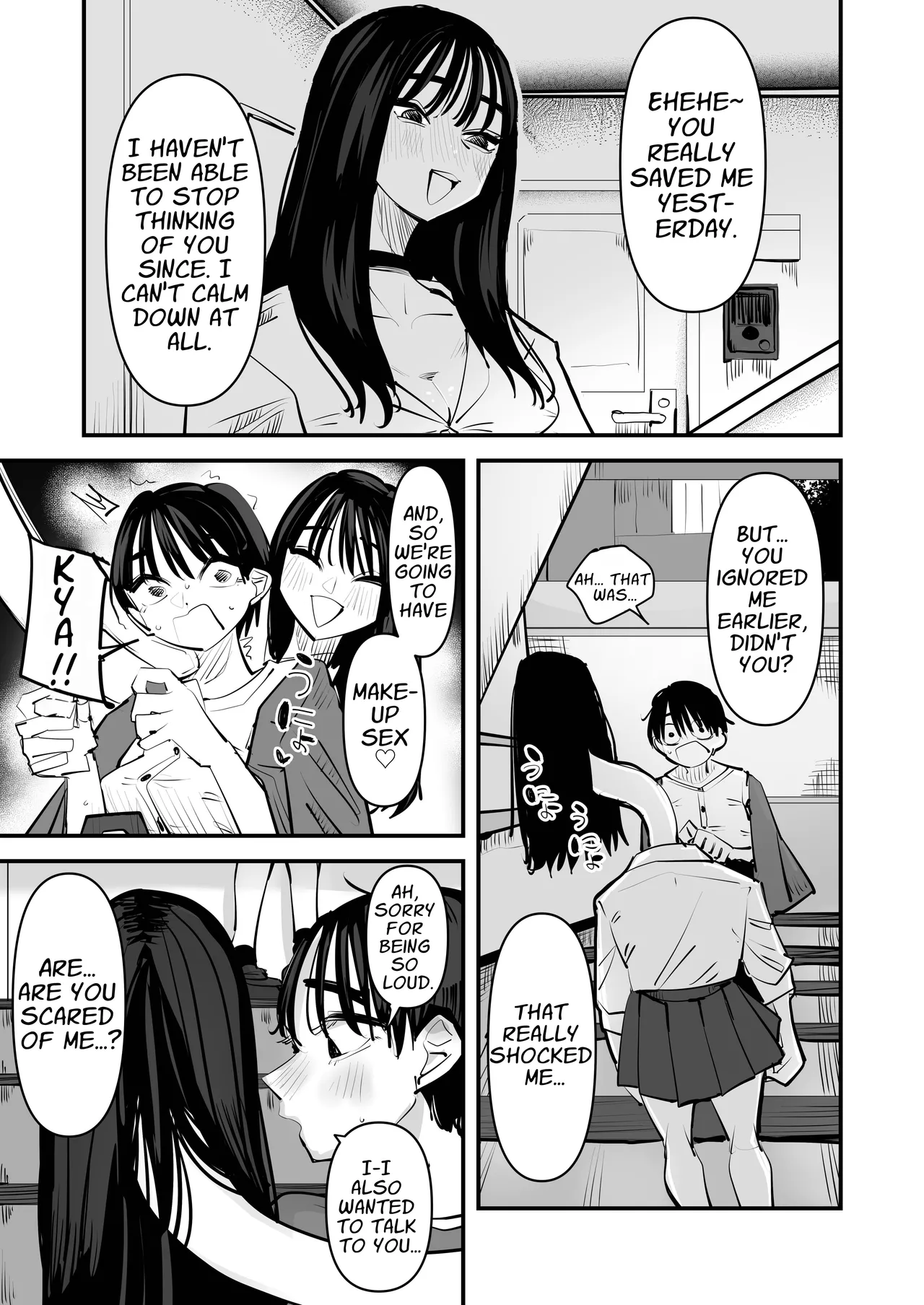 Yuri Lezzy Sex with a Rokurokubi Yōkai page 22