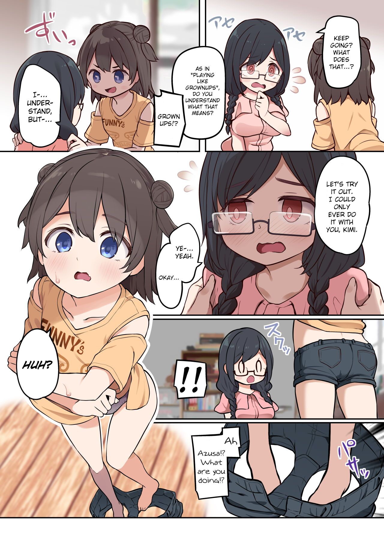Yuri Sex by Contaminating Possession page 18