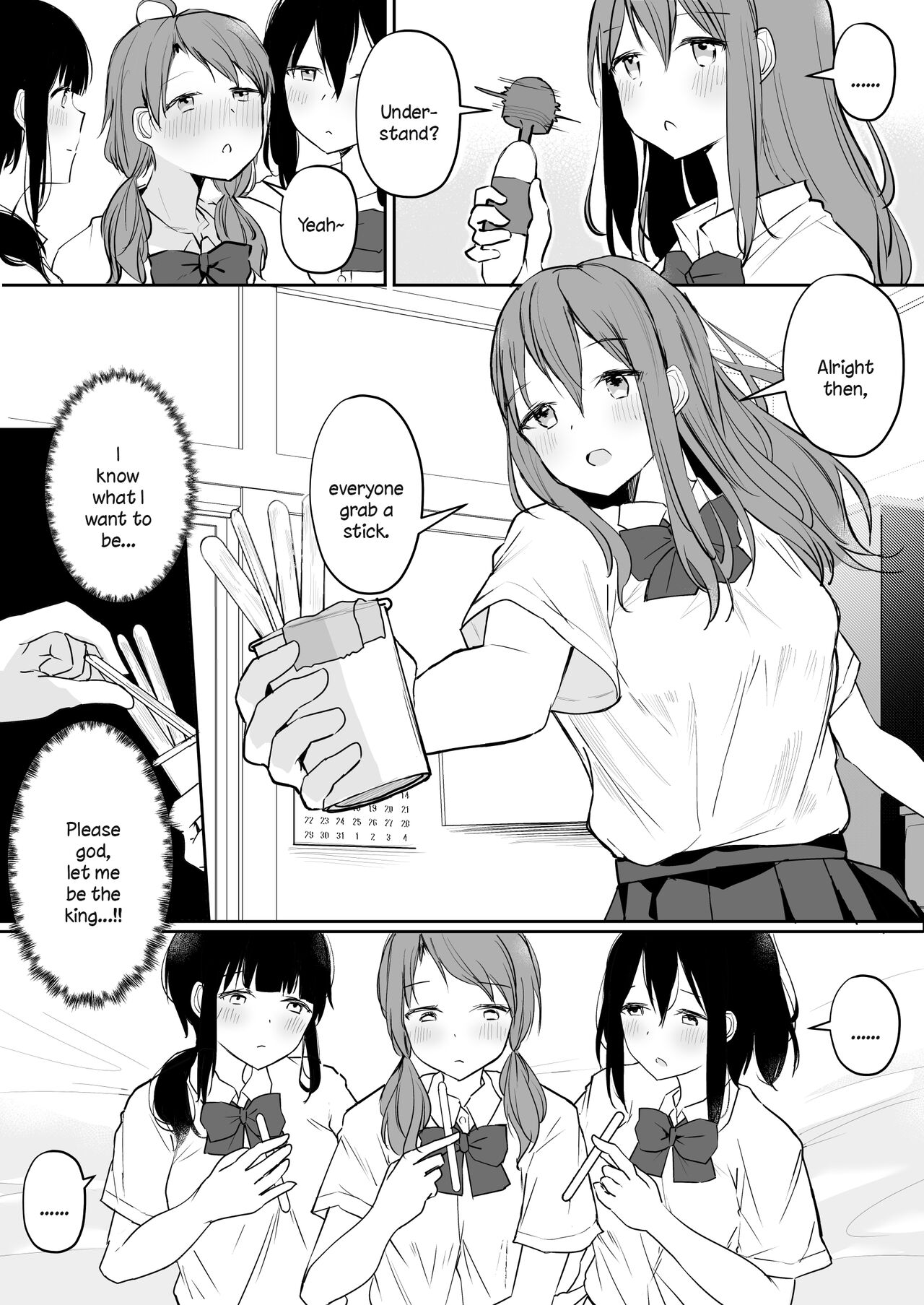 Yuri Zuki Joshi ga Nandemoari no Ousama Game Yatta Kekka... page 10