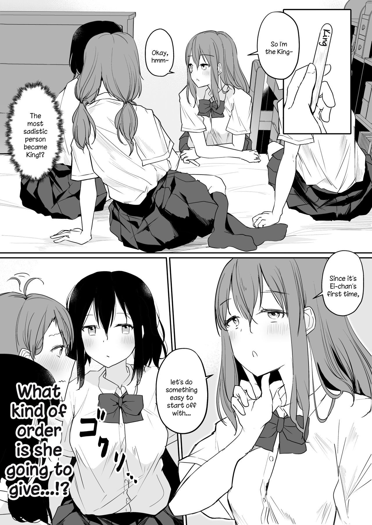 Yuri Zuki Joshi ga Nandemoari no Ousama Game Yatta Kekka... page 11
