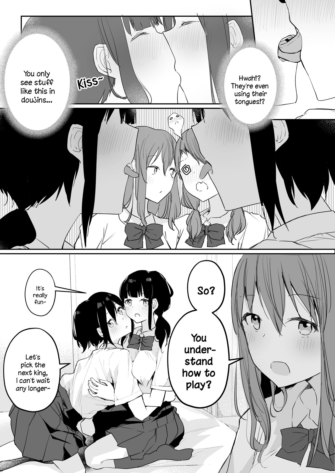 Yuri Zuki Joshi ga Nandemoari no Ousama Game Yatta Kekka... page 15