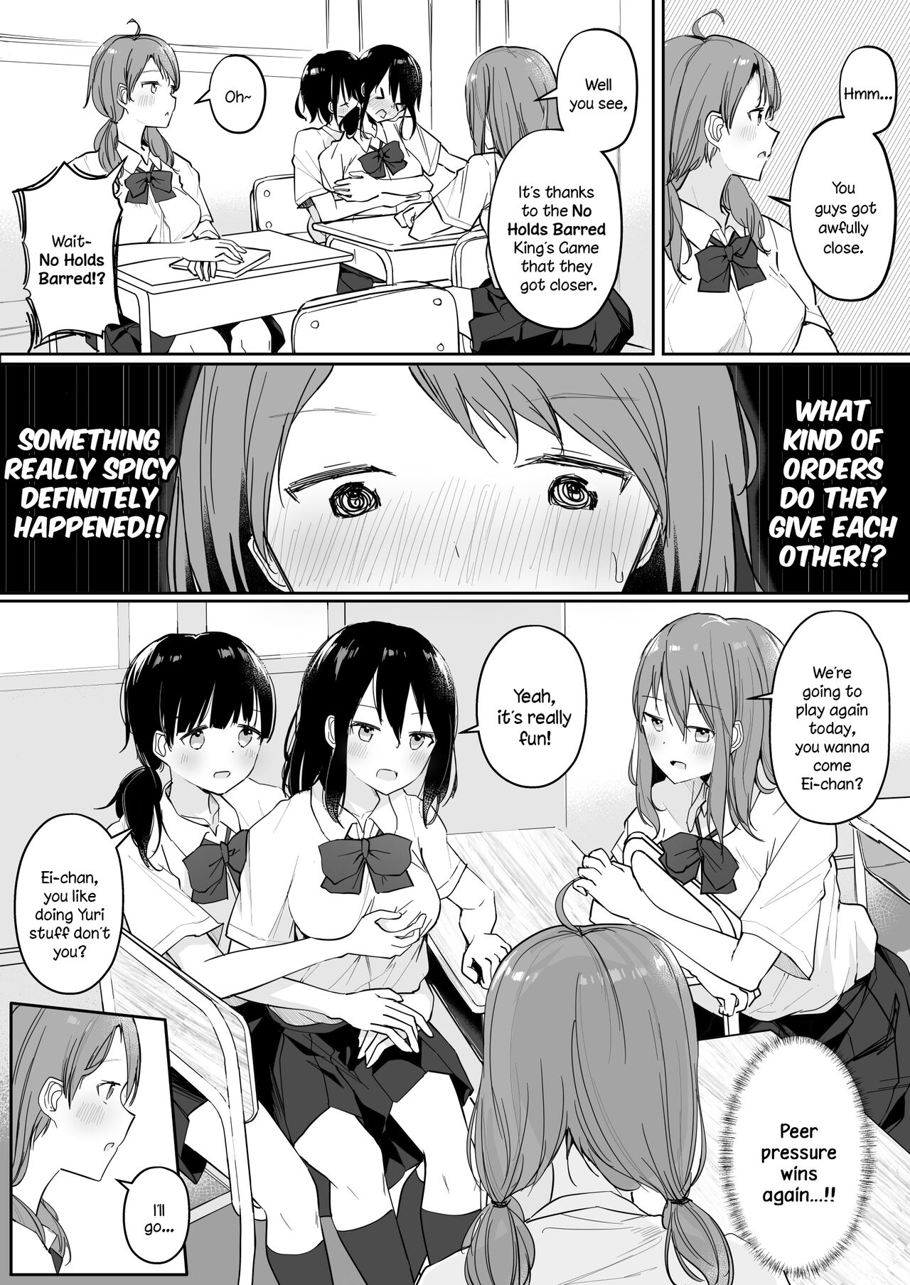 Yuri Zuki Joshi ga Nandemoari no Ousama Game Yatta Kekka... page 5