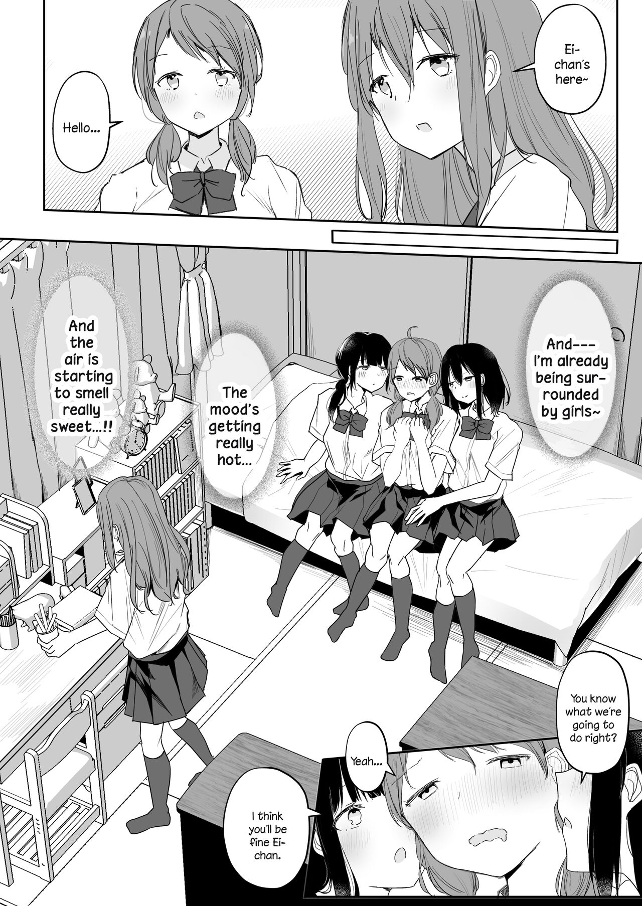 Yuri Zuki Joshi ga Nandemoari no Ousama Game Yatta Kekka... page 8