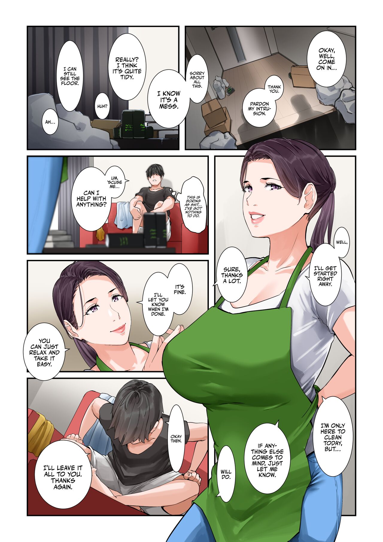 Yurie-san, The Housekeeper Who Will Do Just About Anything page 5