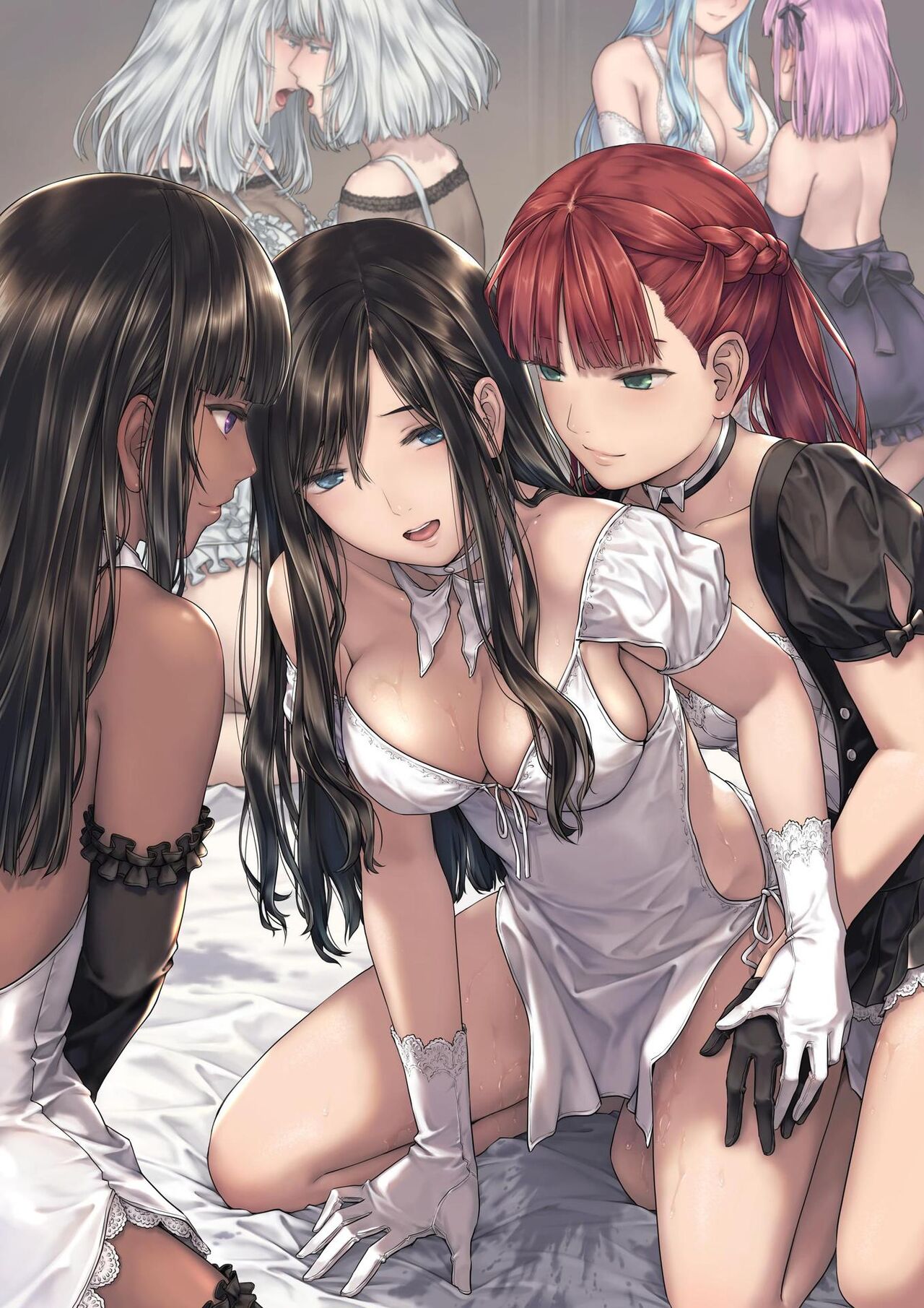 Yurika to Kawakanai Shiitsu Midare Yuri page 69
