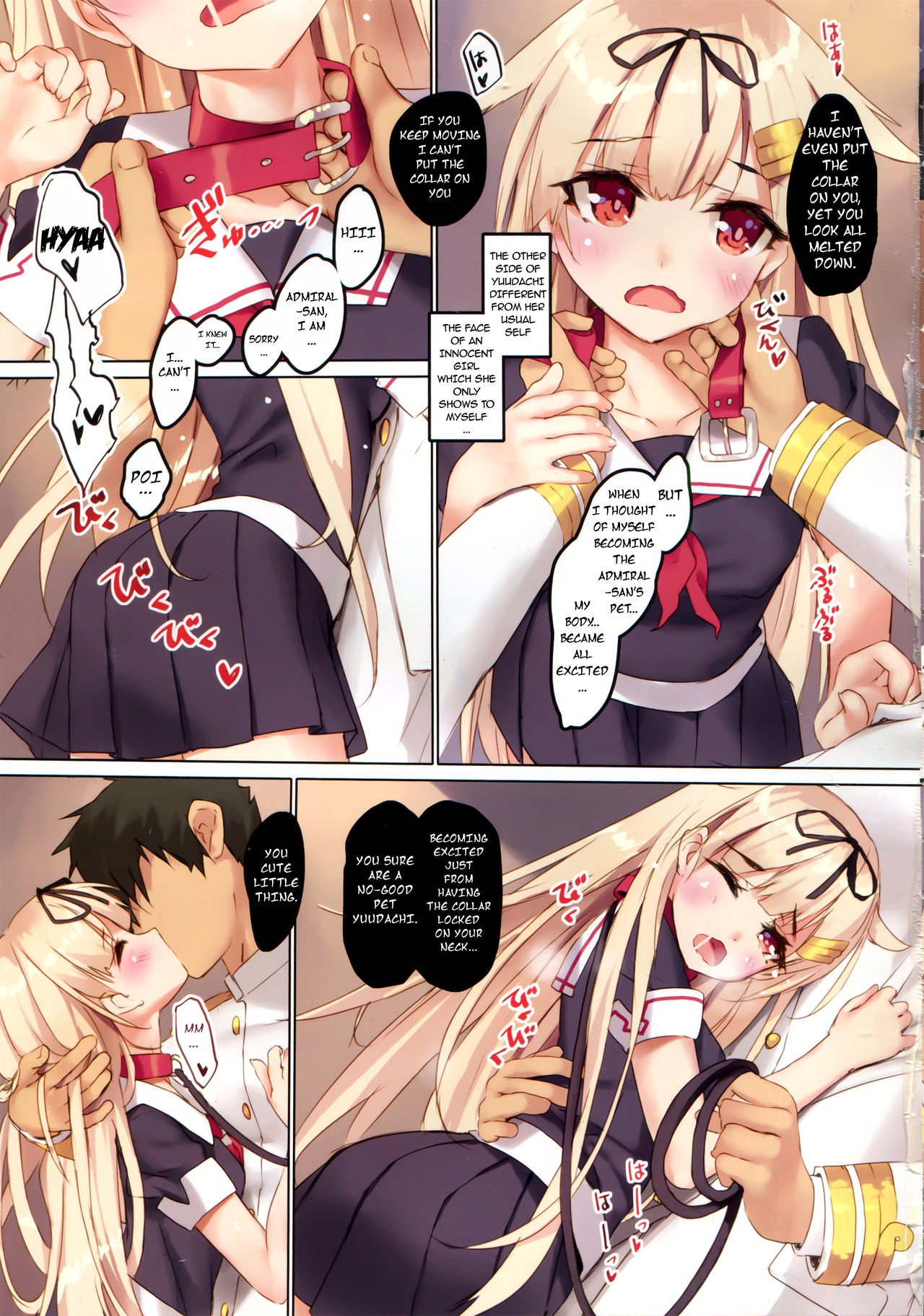 Yuudachi Loves Admiral-san Very Much, Poi! page 5