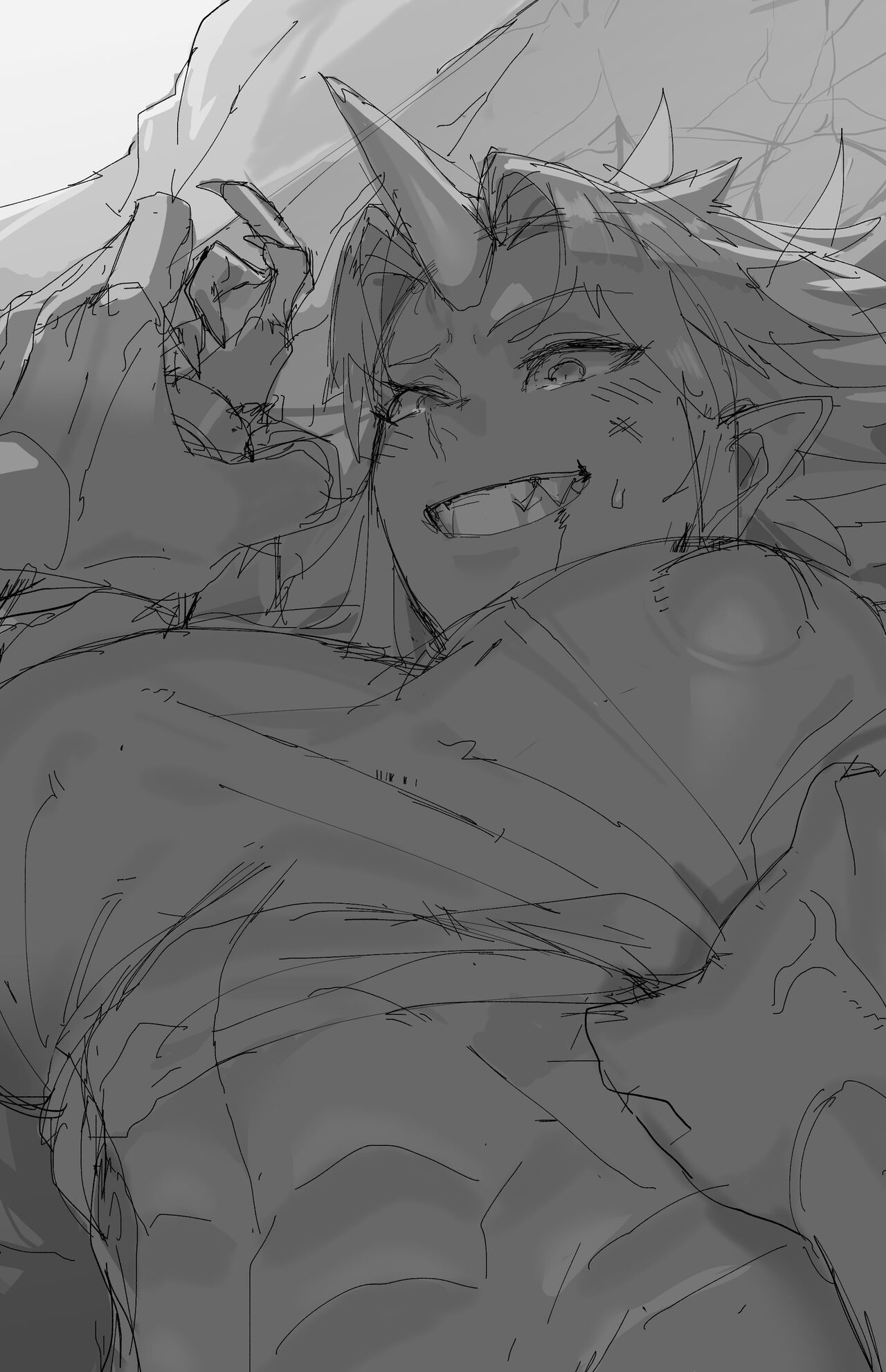 Yuugi Locked In A Grapple With An Orc 2 page 41