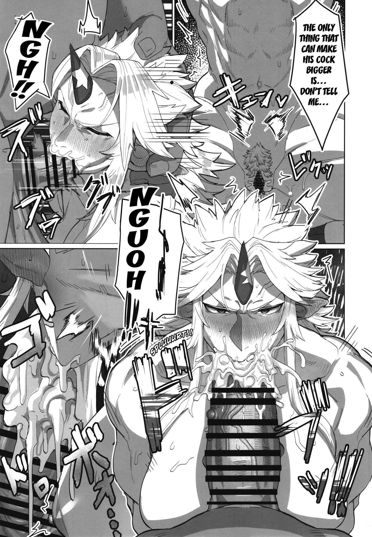 Yuugi Nee-san And The Orc Are Locked In A Grapple page 14