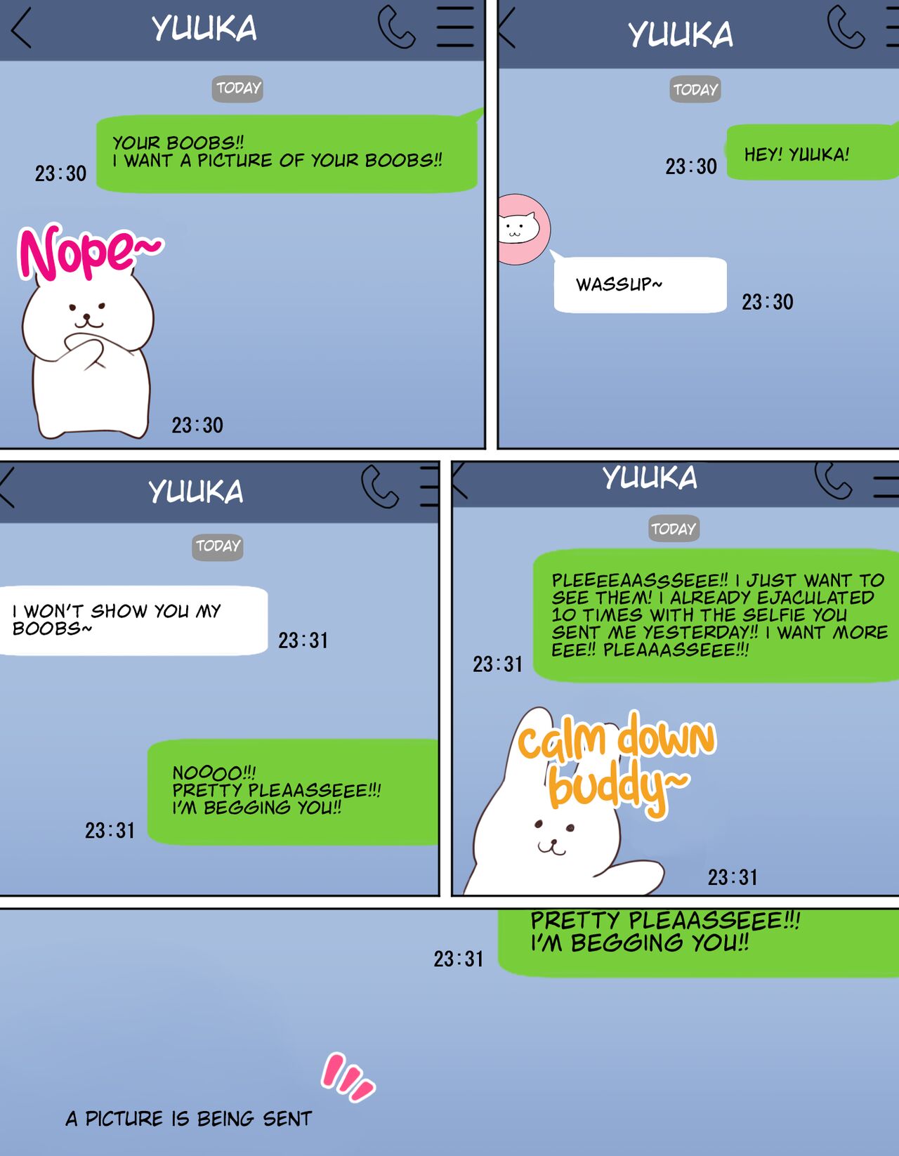 YUUKA'S VERSION of Because my childhood friend is not interested in sex, I fucked his friend instead page 16