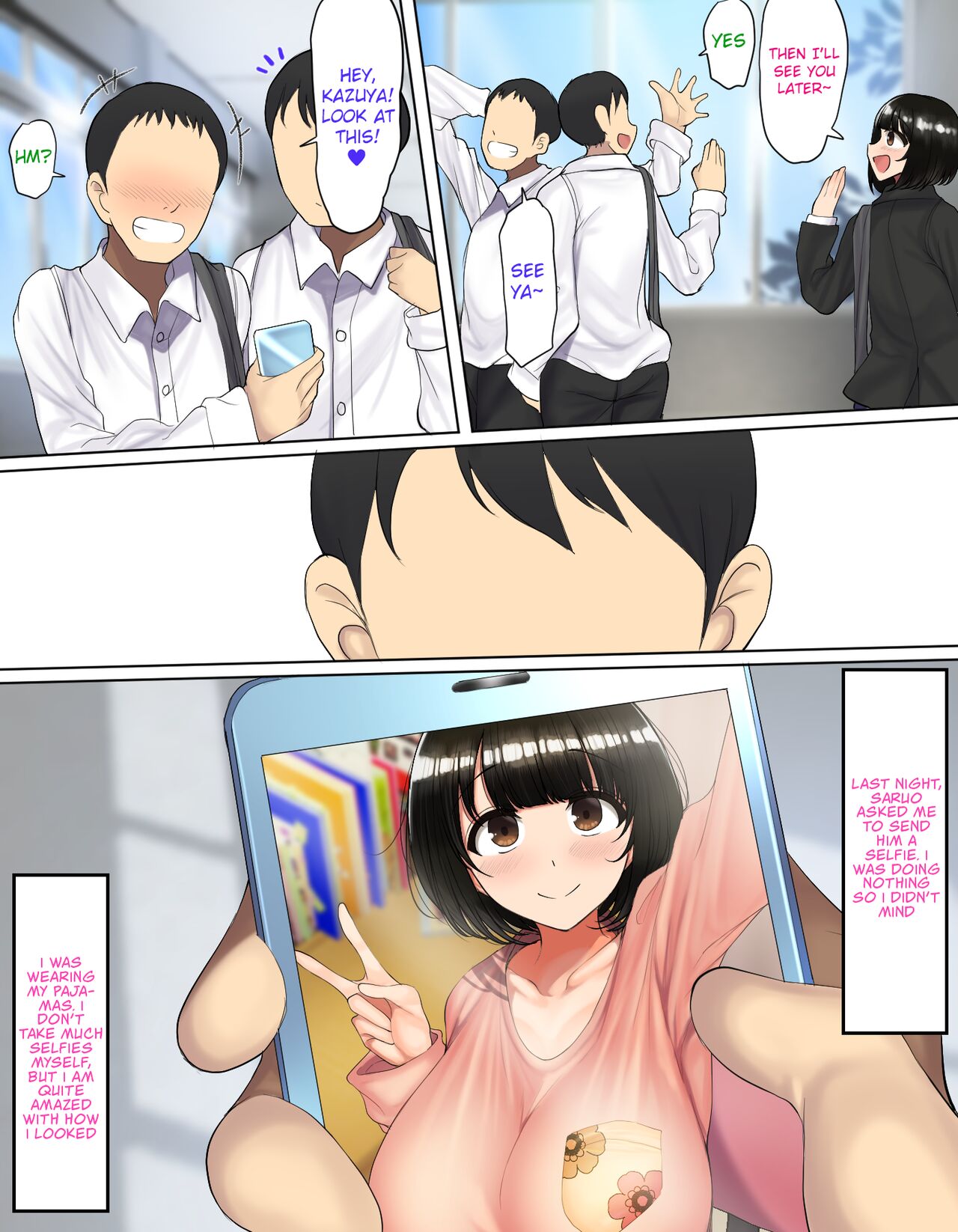 YUUKA'S VERSION of Because my childhood friend is not interested in sex, I fucked his friend instead page 9