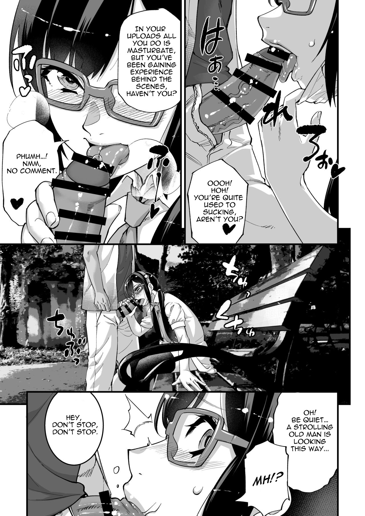 Yuumei Haishin Josouko Dengeki AV Debut Soku Intai page 7