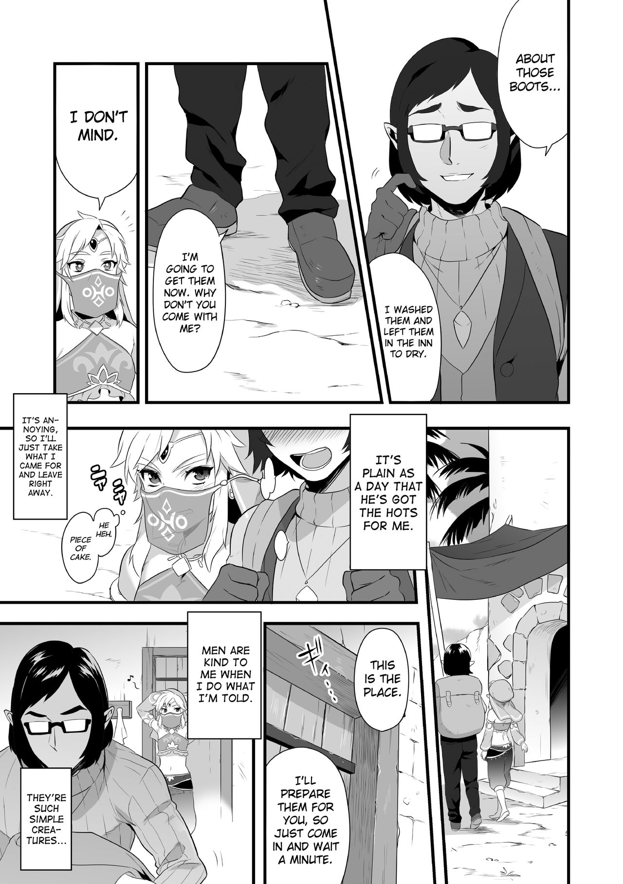 Yuusha ga Onnanoko ni Sarechau Hon page 6