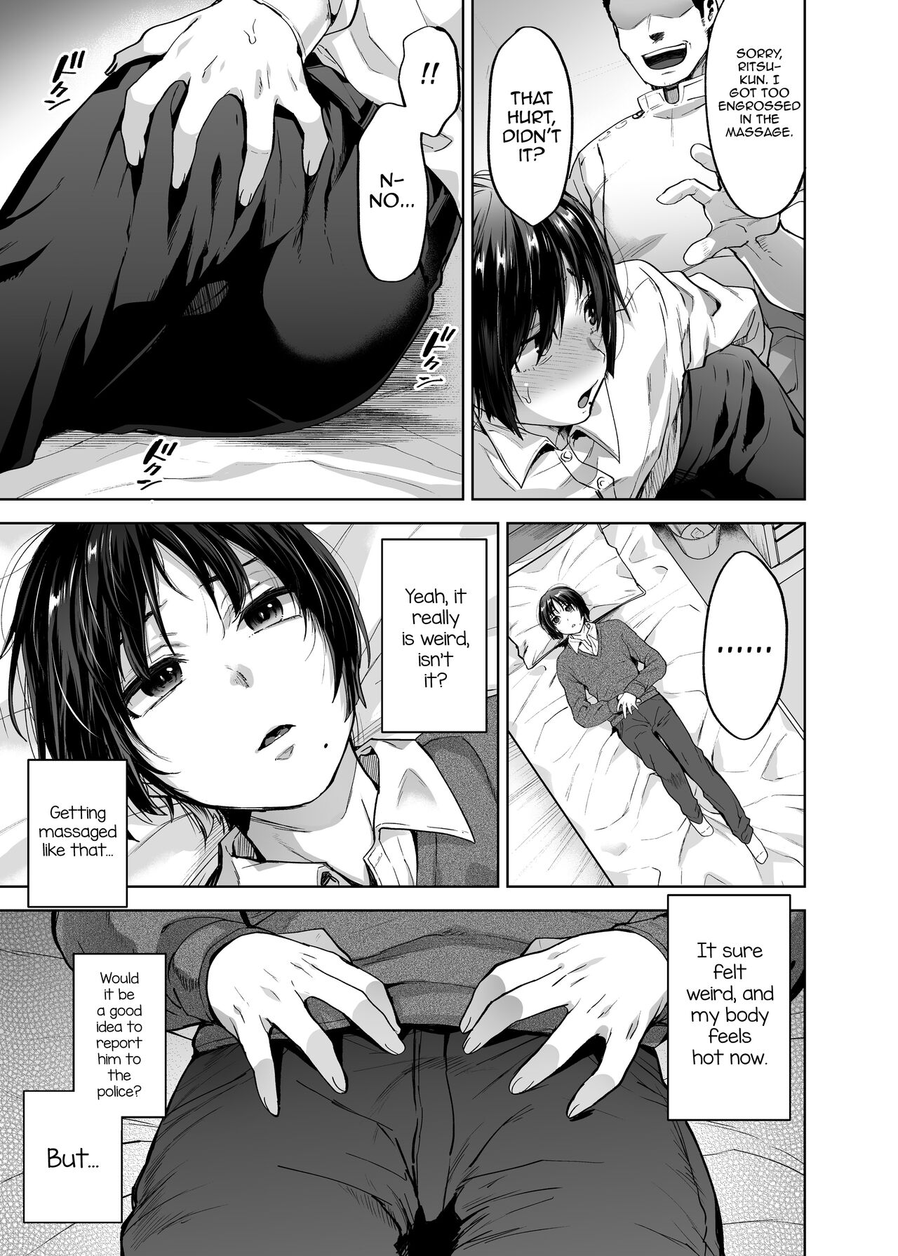 Yuutousei Shounen to Himitsu no Tokubetsu Massage page 10