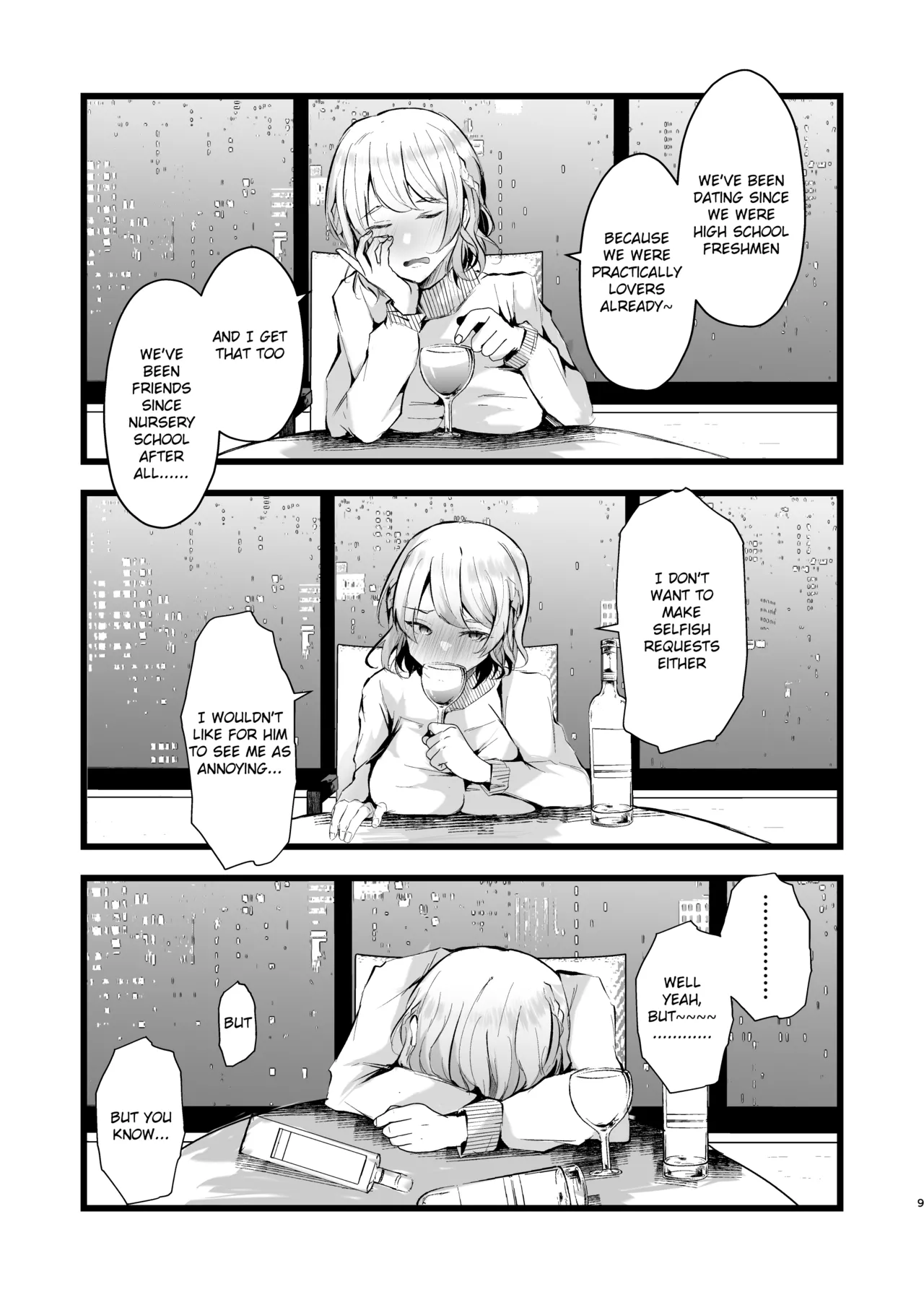 Zakomesu Switch ~Deka Cli Kaihatsu de Netorareta Boku no Kanojo~ page 10