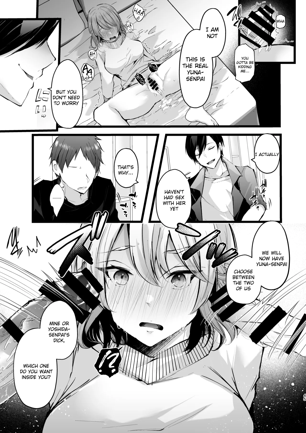 Zakomesu Switch ~Deka Cli Kaihatsu de Netorareta Boku no Kanojo~ page 46